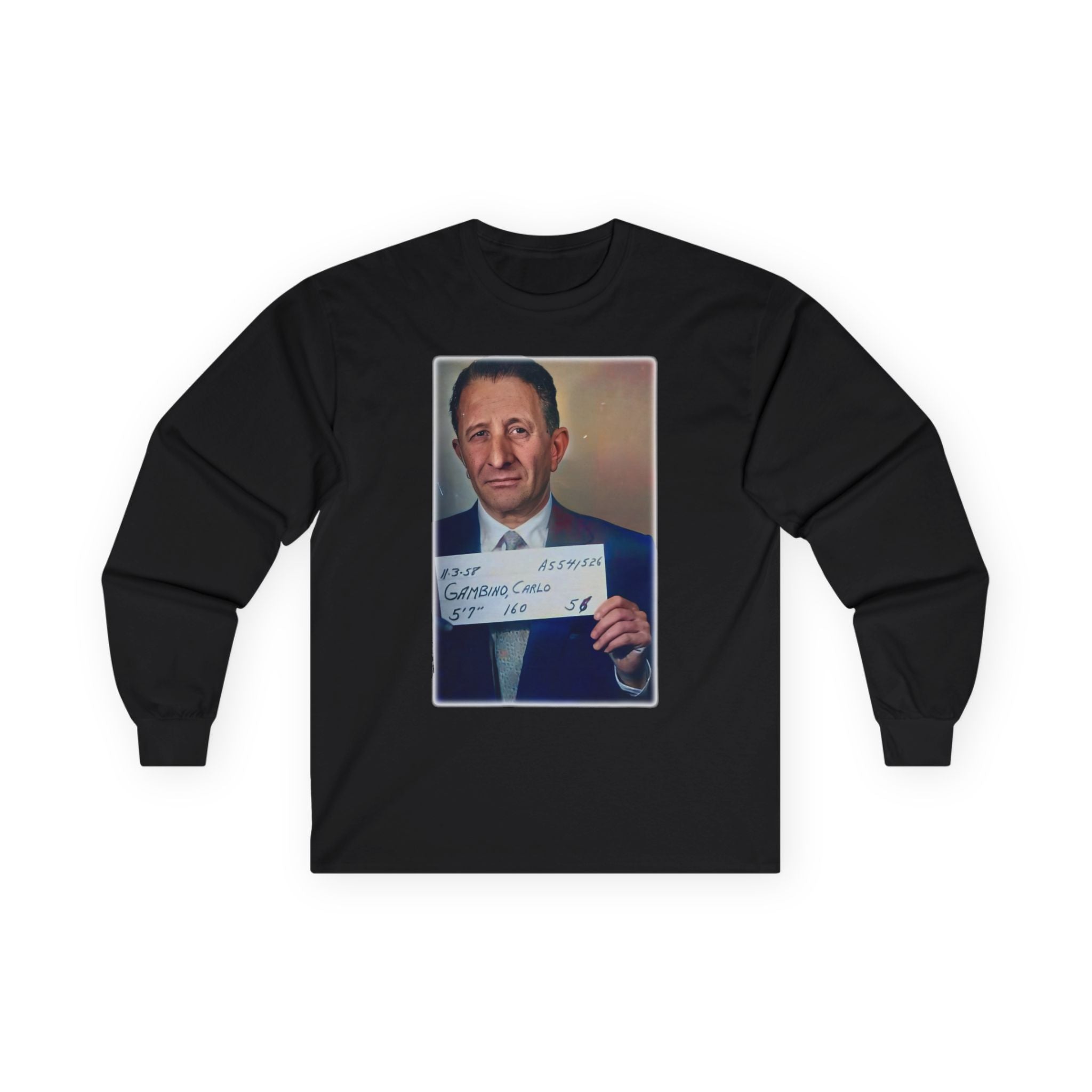 Mugshot Gambino Long Sleeve Tee