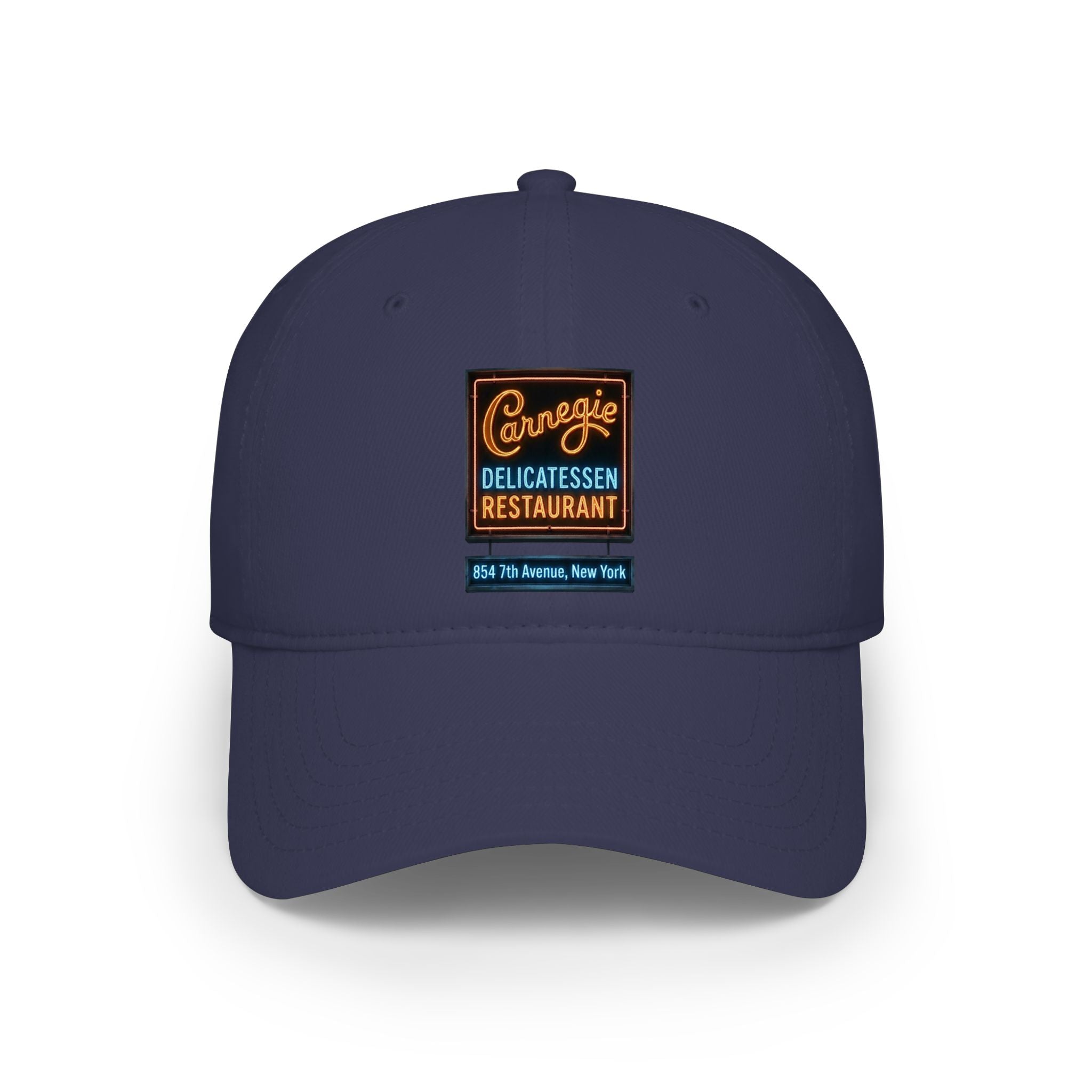 Vintage Carnegie Deli Baseball Cap -- Retro Neon Sign