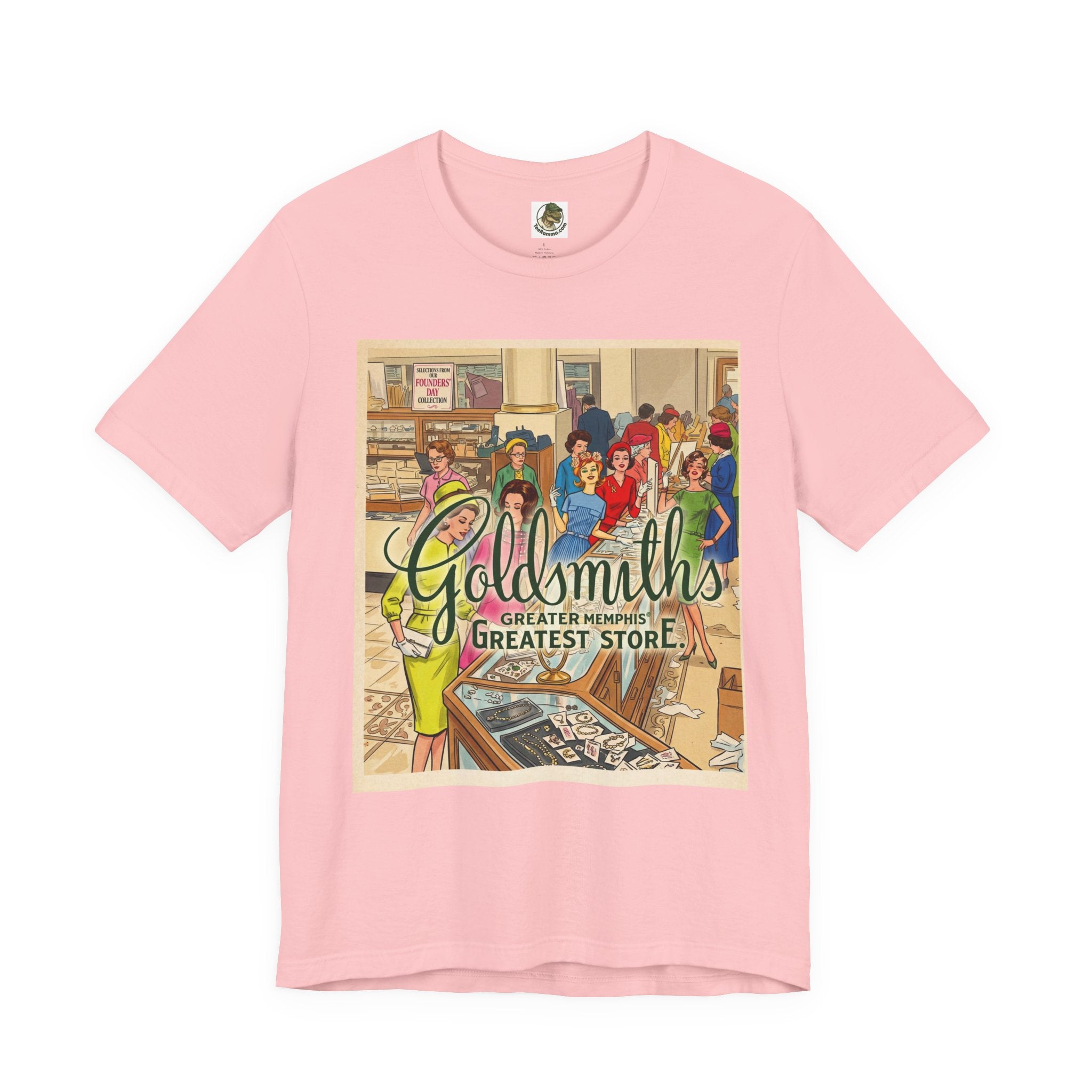 Unisex 'Goldsmiths Department Store' Vintage Advertisement T‑Shirt