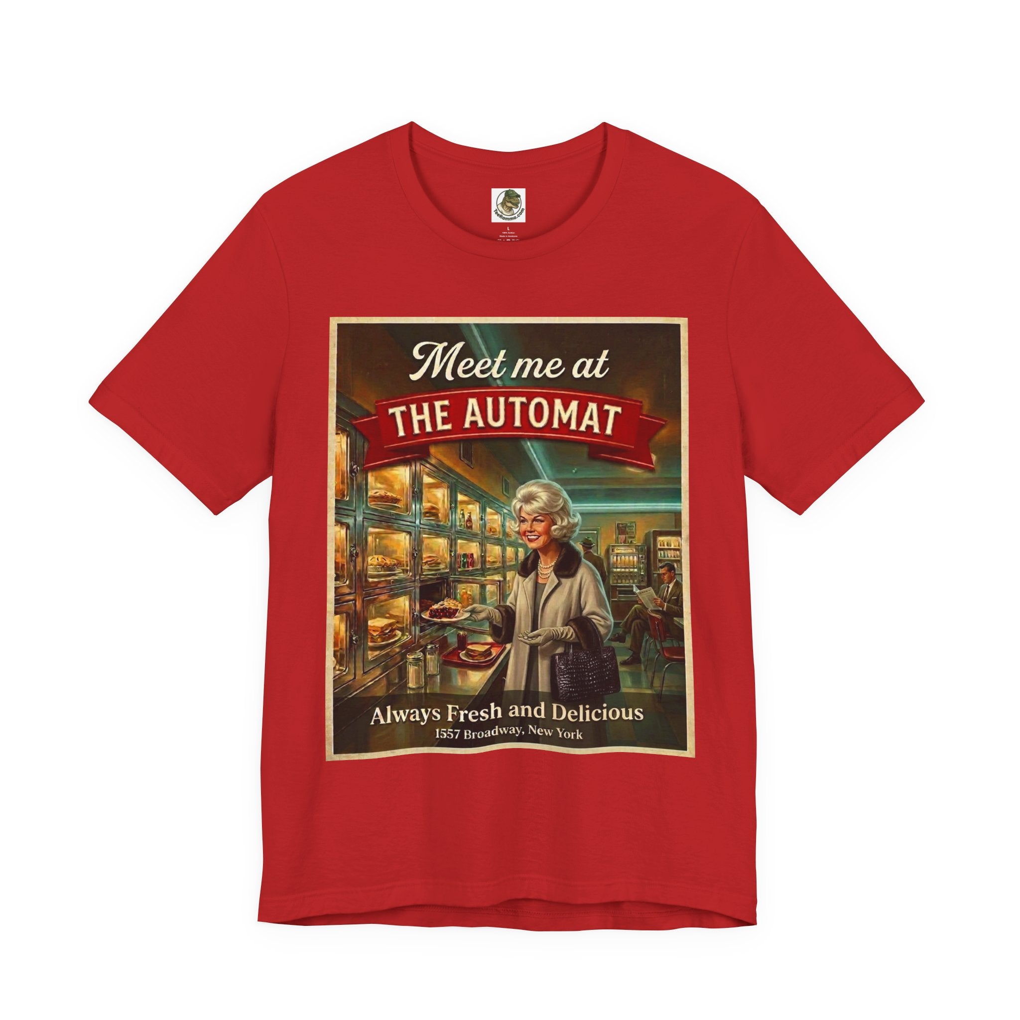 Meet Me at the Automat Retro Tee