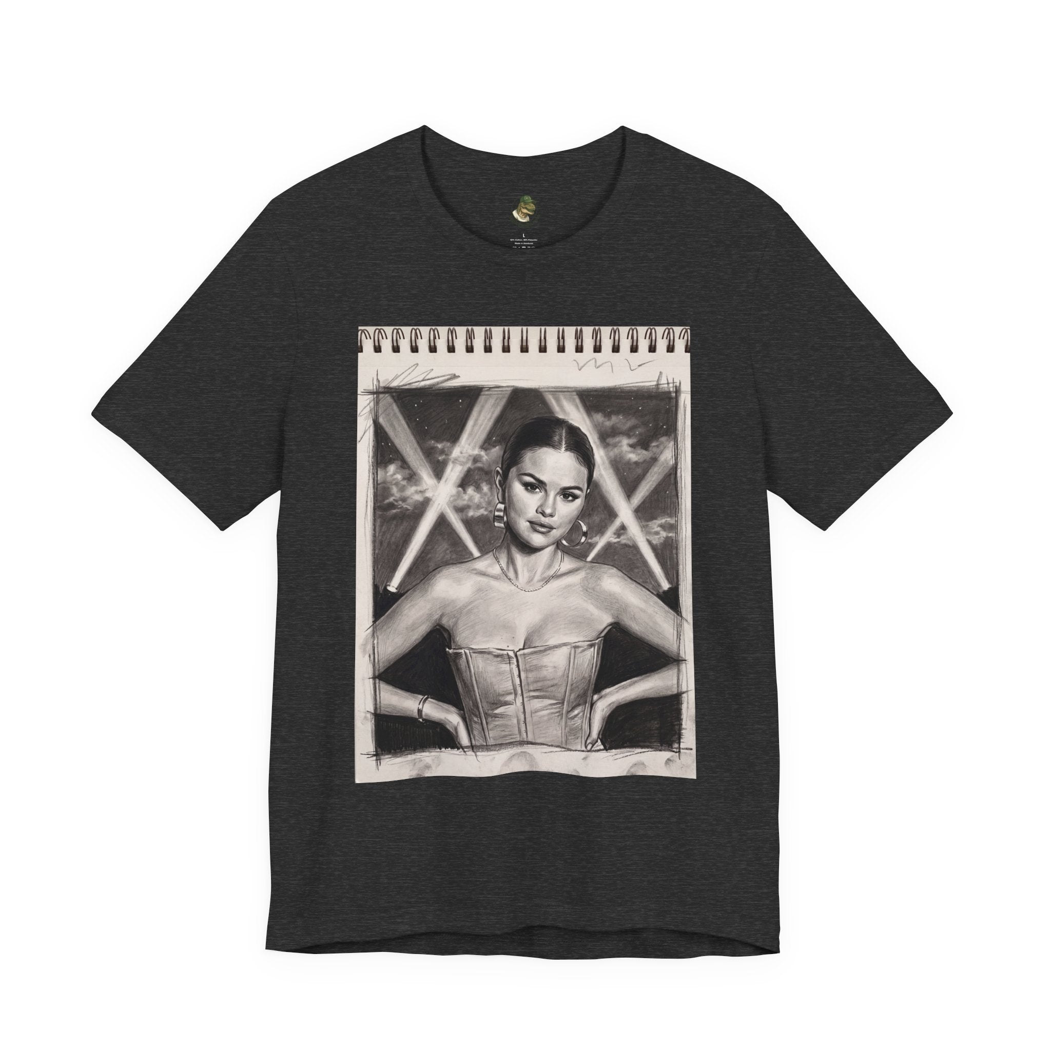 Unisex "Sel" Sketchbook Cotton T-Shirt