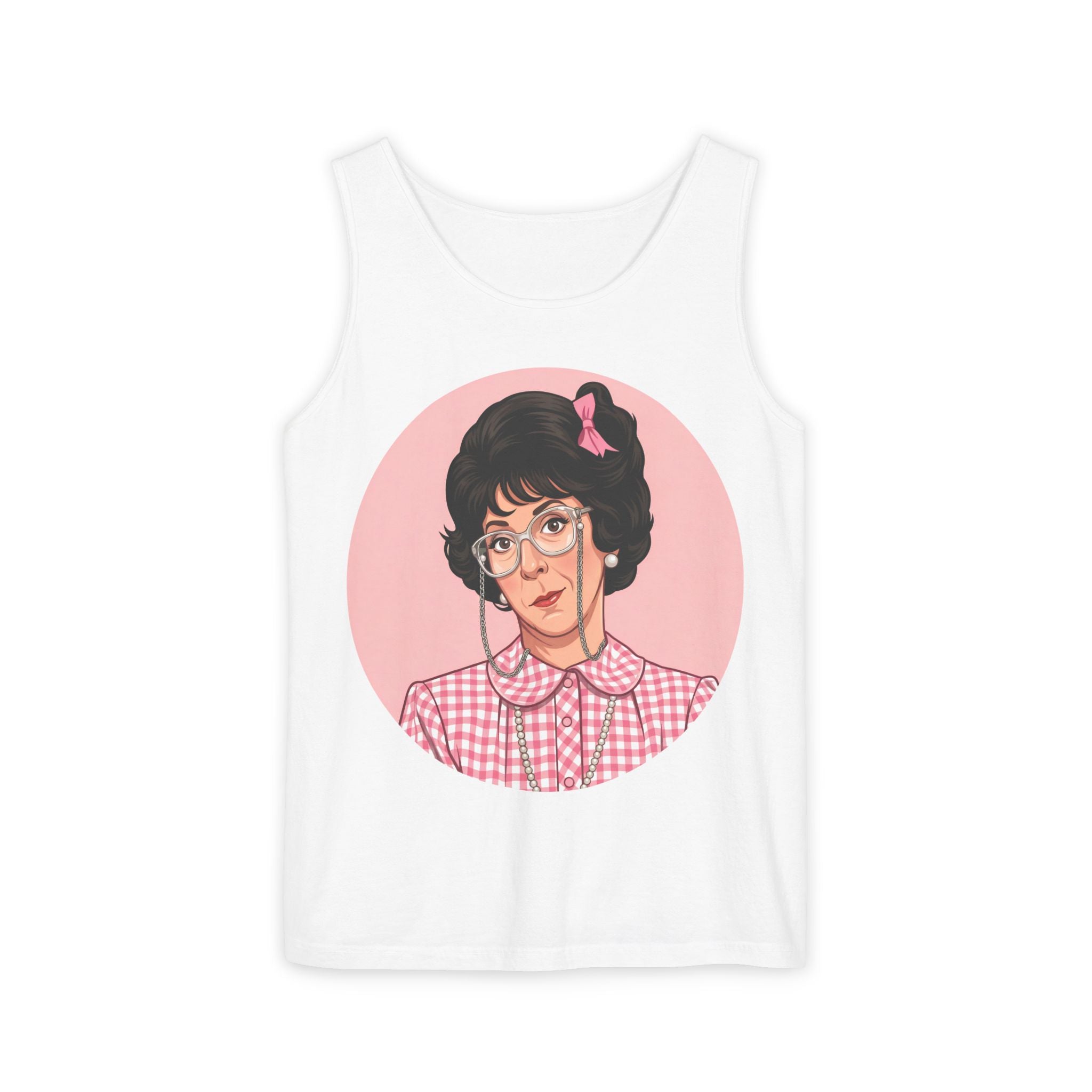 Unisex 'Neighbor Lady' Cotton Tank Top
