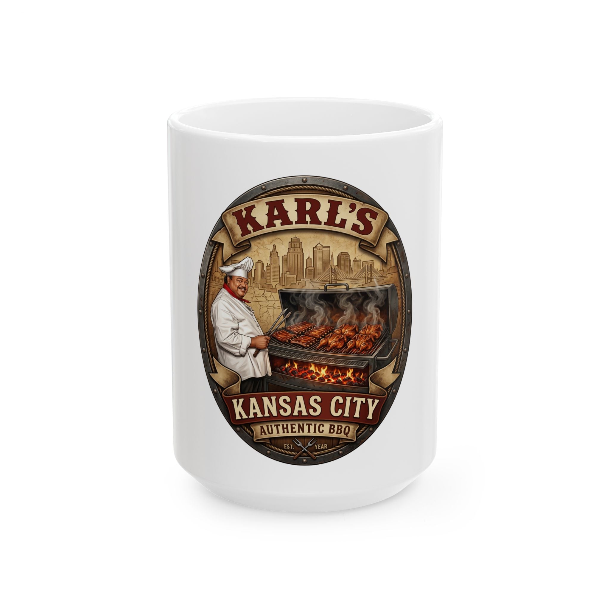 Kansas City BBQ Coffee Mug (15oz)