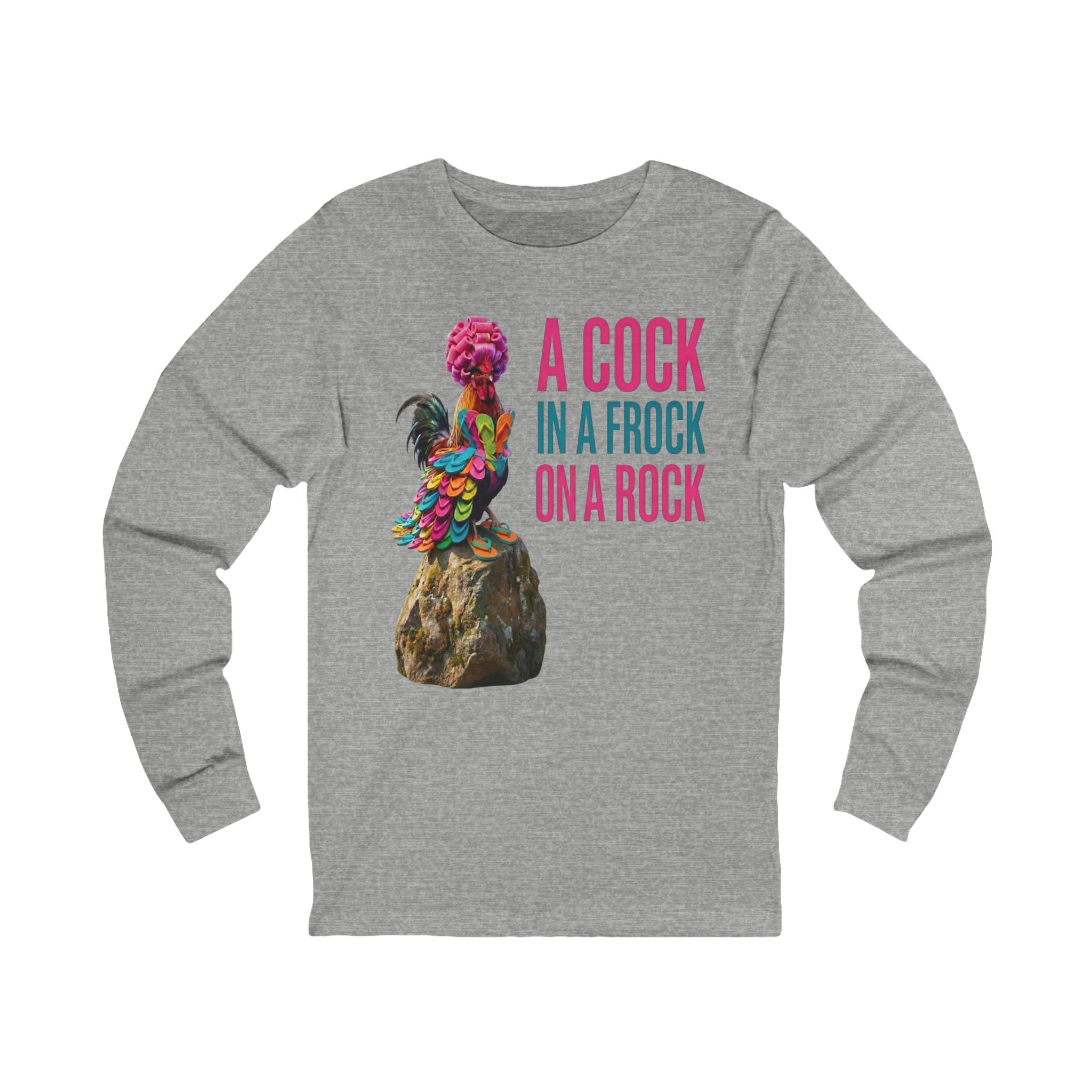 Unisex "Best Dressed Rooster" Long Sleeve T-Shirt