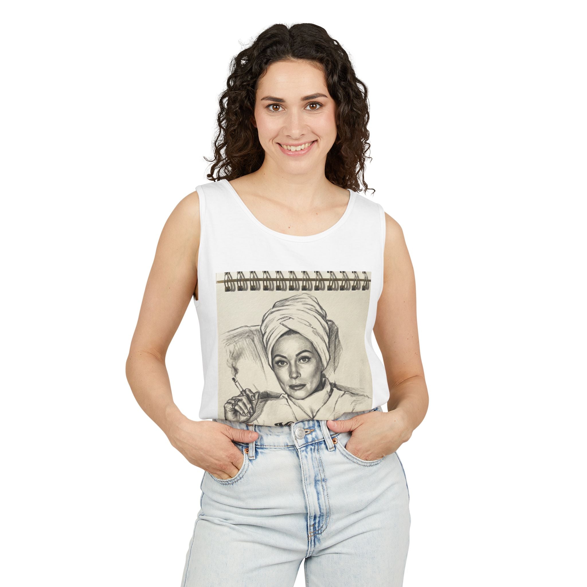As Joan Crawford Sketchbook Tank