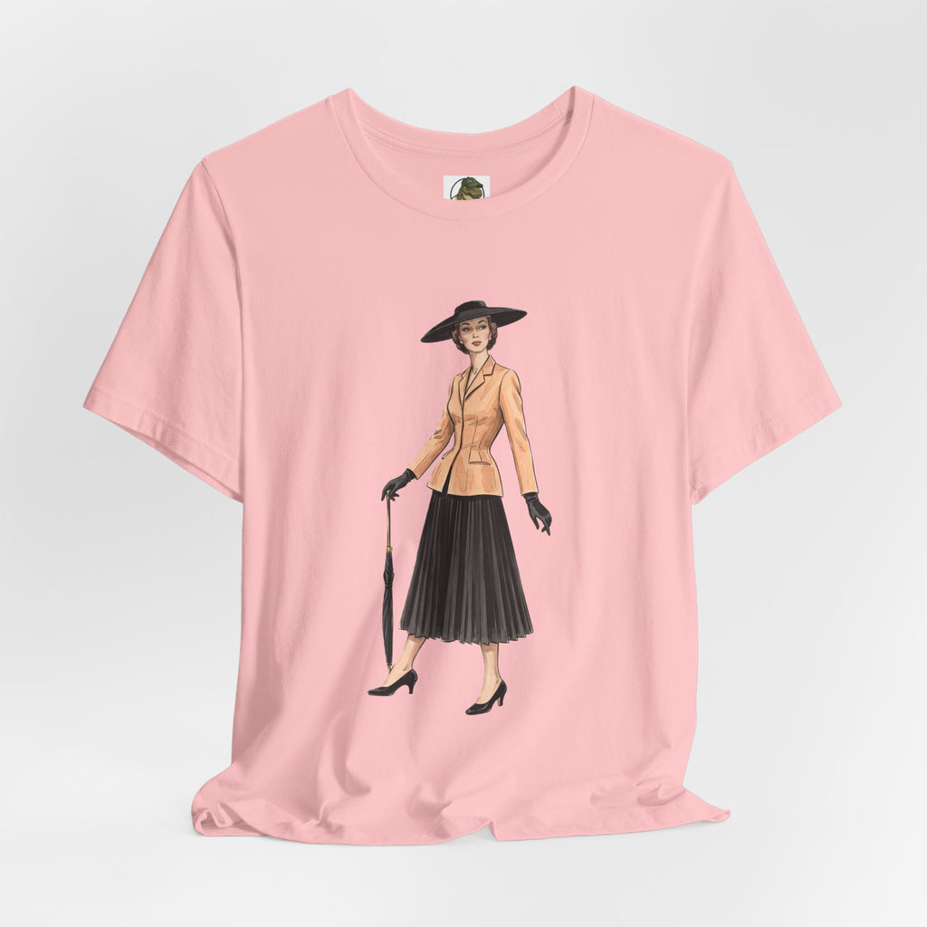 Vintage New Look Fashion Illustration Tee