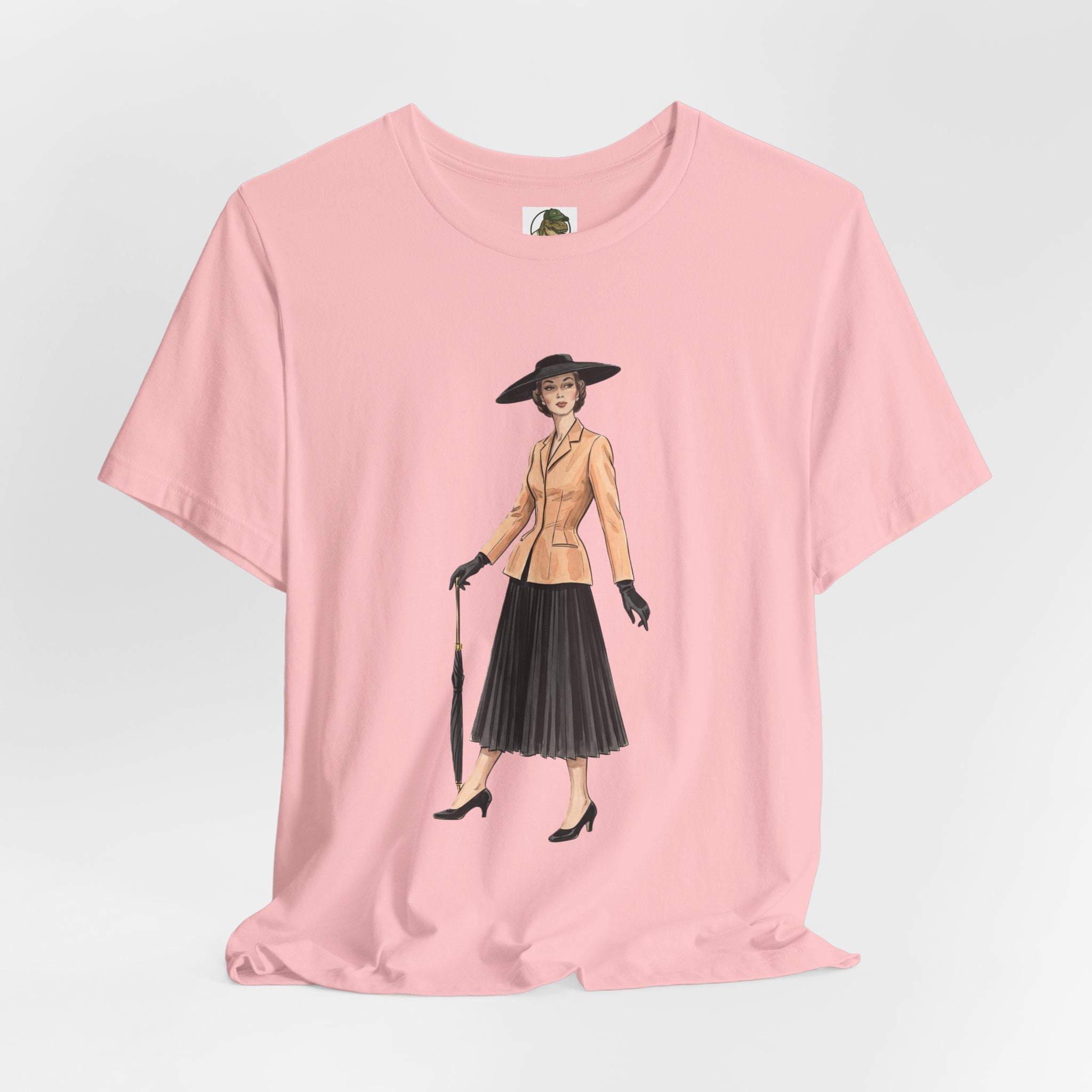 Vintage New Look Fashion Illustration Tee