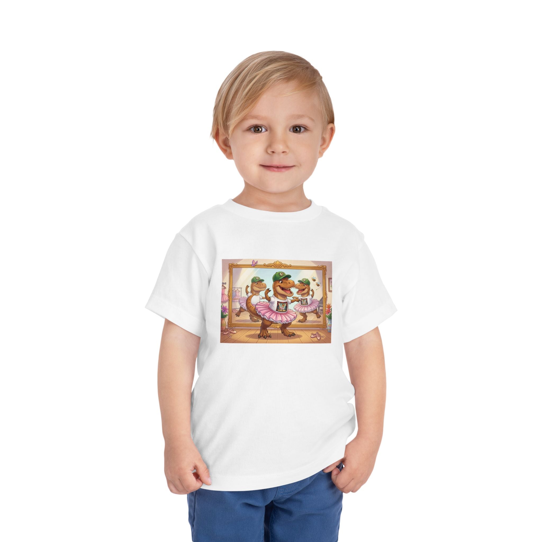 Ernest T. Rex Ballerina Toddler Tee