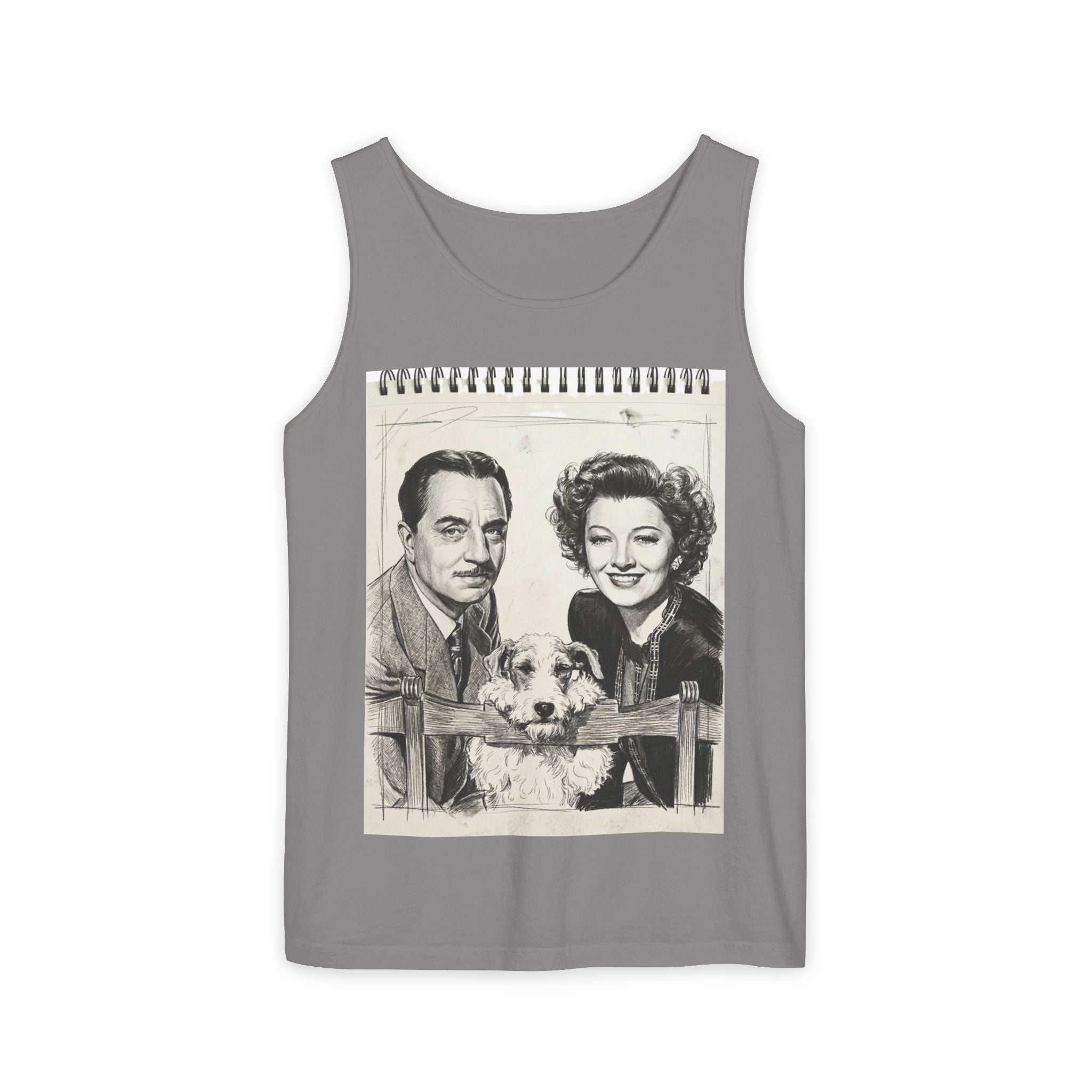 Nick & Nora & Asta Too Sketchbook Tank
