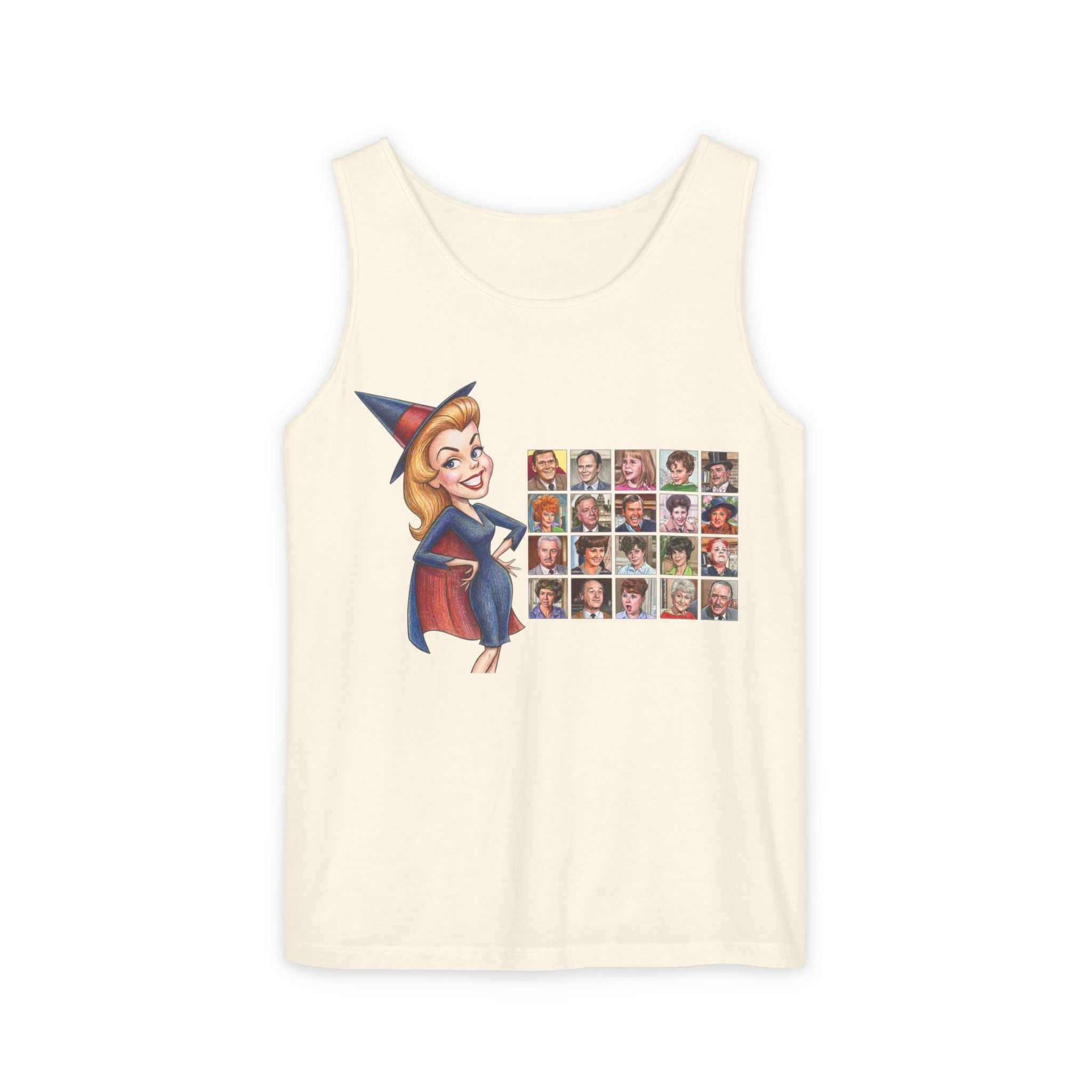 Unisex 'Witch Family' Collage Tank Top