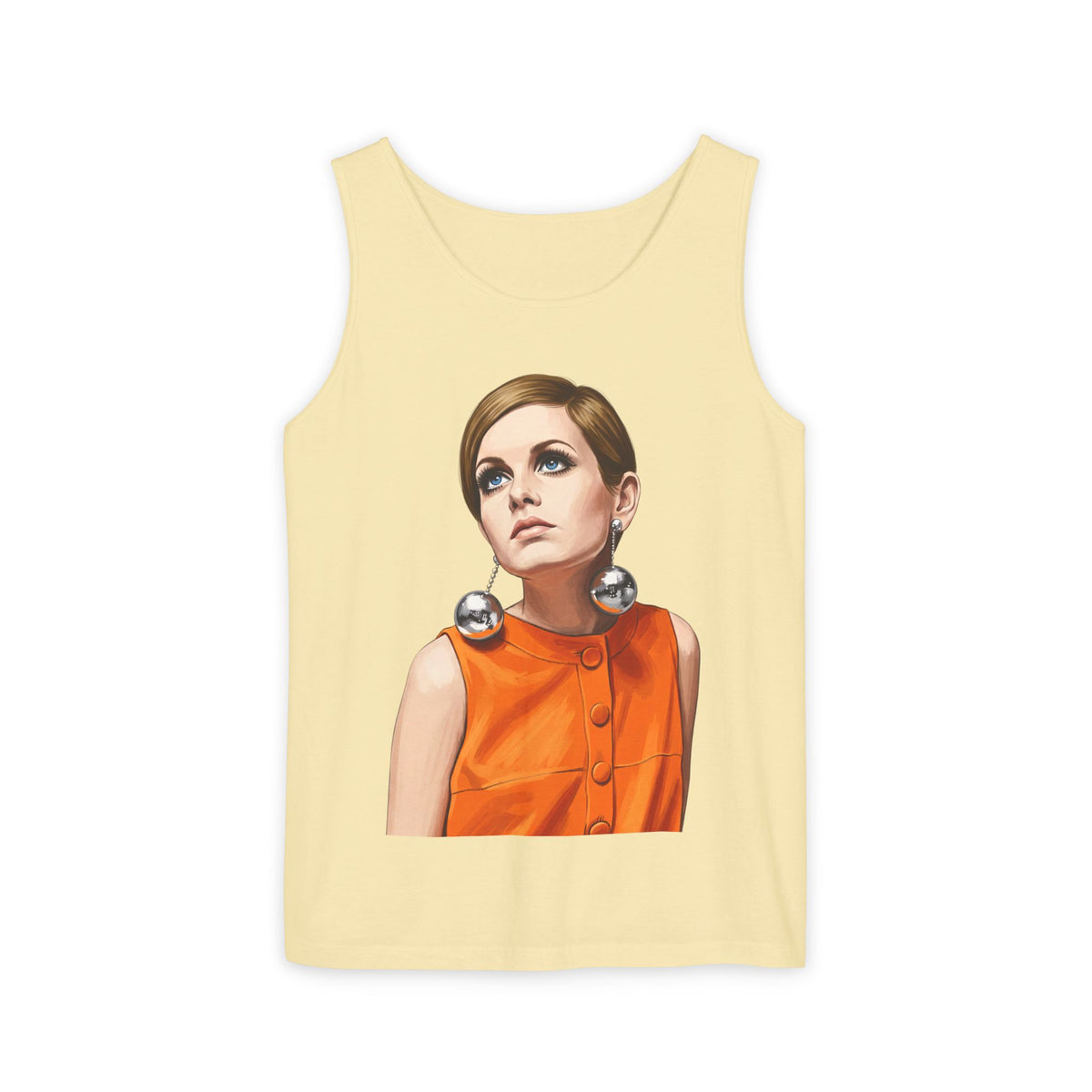 Face of the Sixties — Retro Fashion Graphic Tank