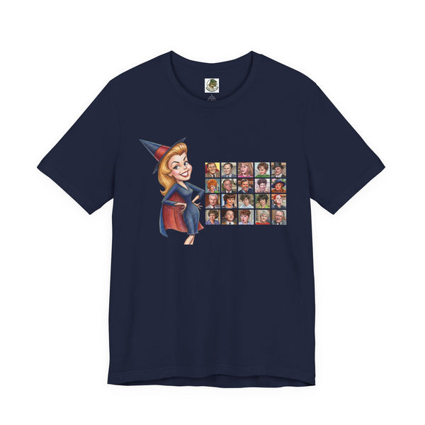 Unisex "Witch Family" Collage Cotton T-Shirt