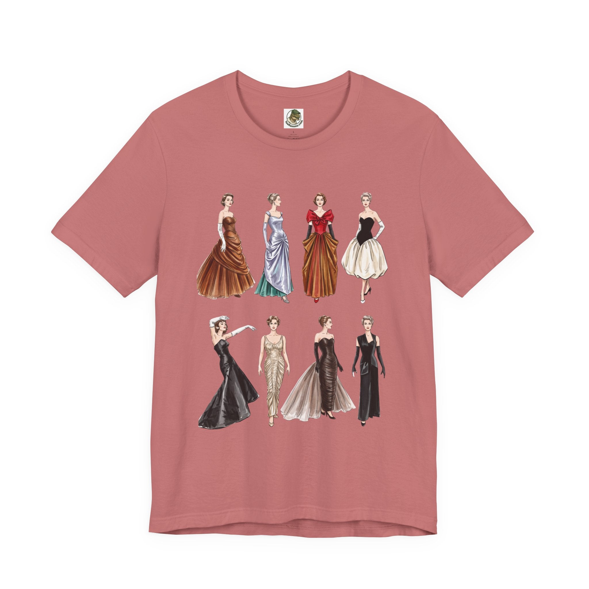 Vintage Fashion Ladies 'Charles James' Graphic Tee