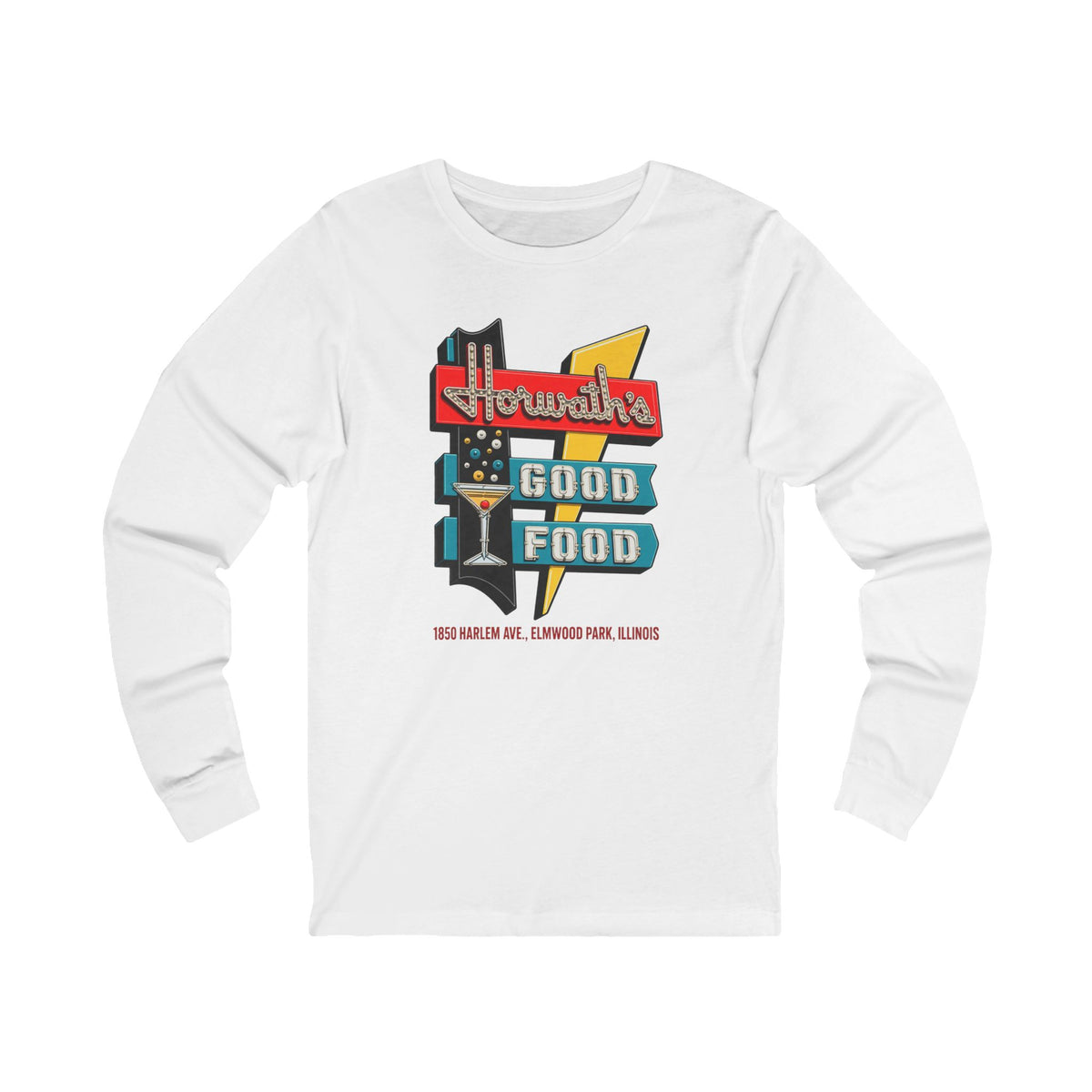 Horwath's Good Food Retro Diner Long Sleeve Tee
