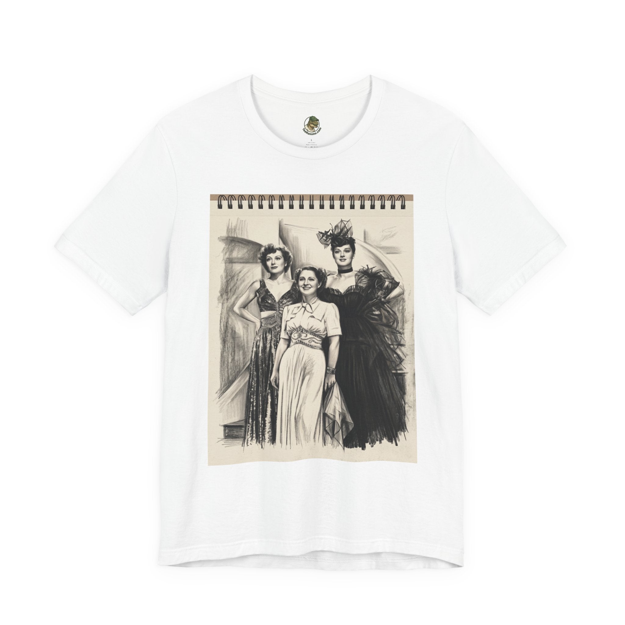 Society Women Sketchbook Tee