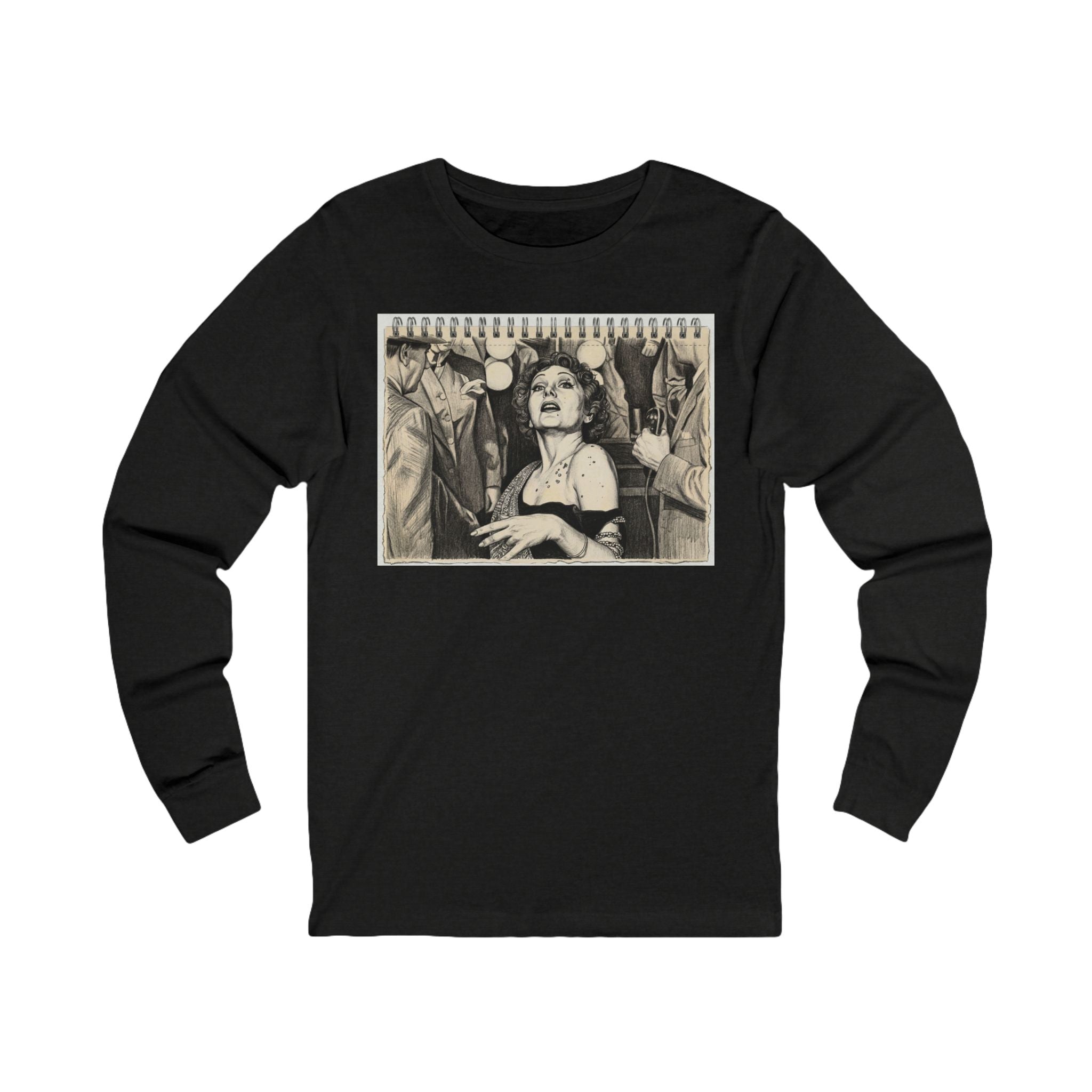 My Closeup Sketchbook Long Sleeve Tee