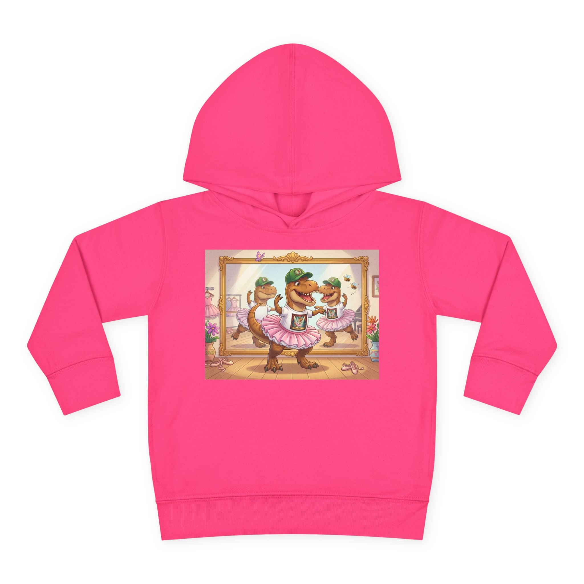 Ernest T. Rex Ballerina Toddler Hoodie