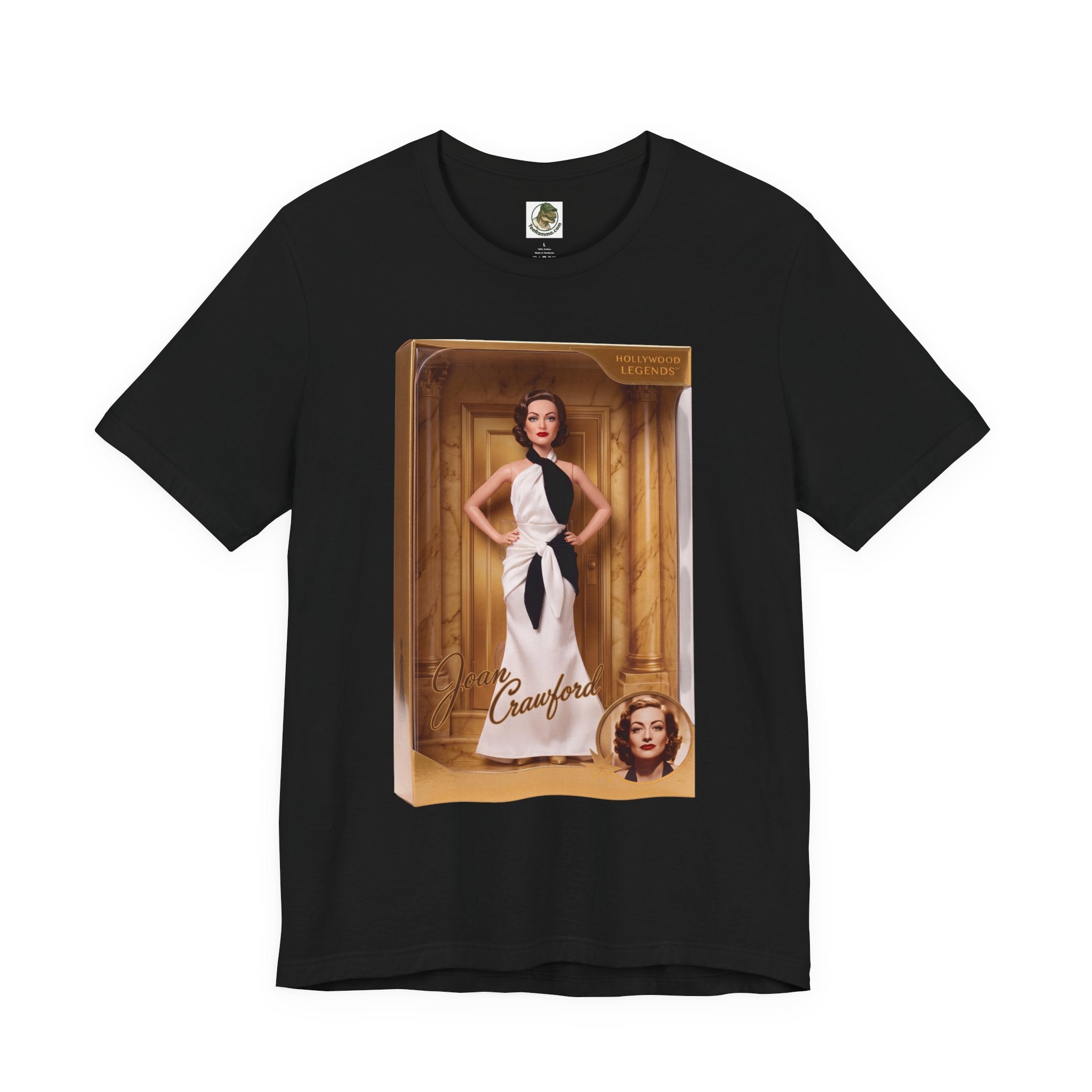 Unisex Joan Crawford Fashion Doll Cotton T-Shirt