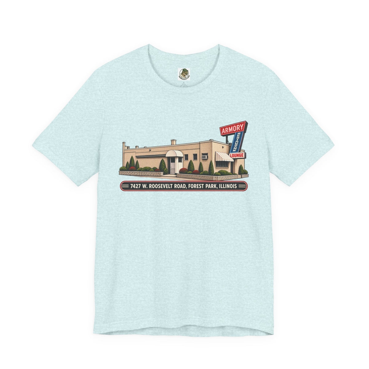 Armory Lounge Retro Restaurant Tee