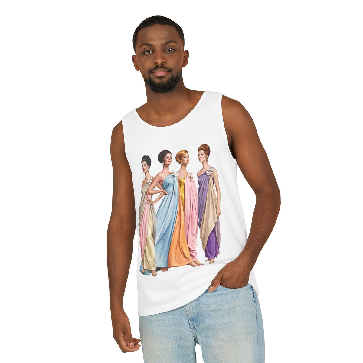 The Muses -- Vintage Fashion Tank Top