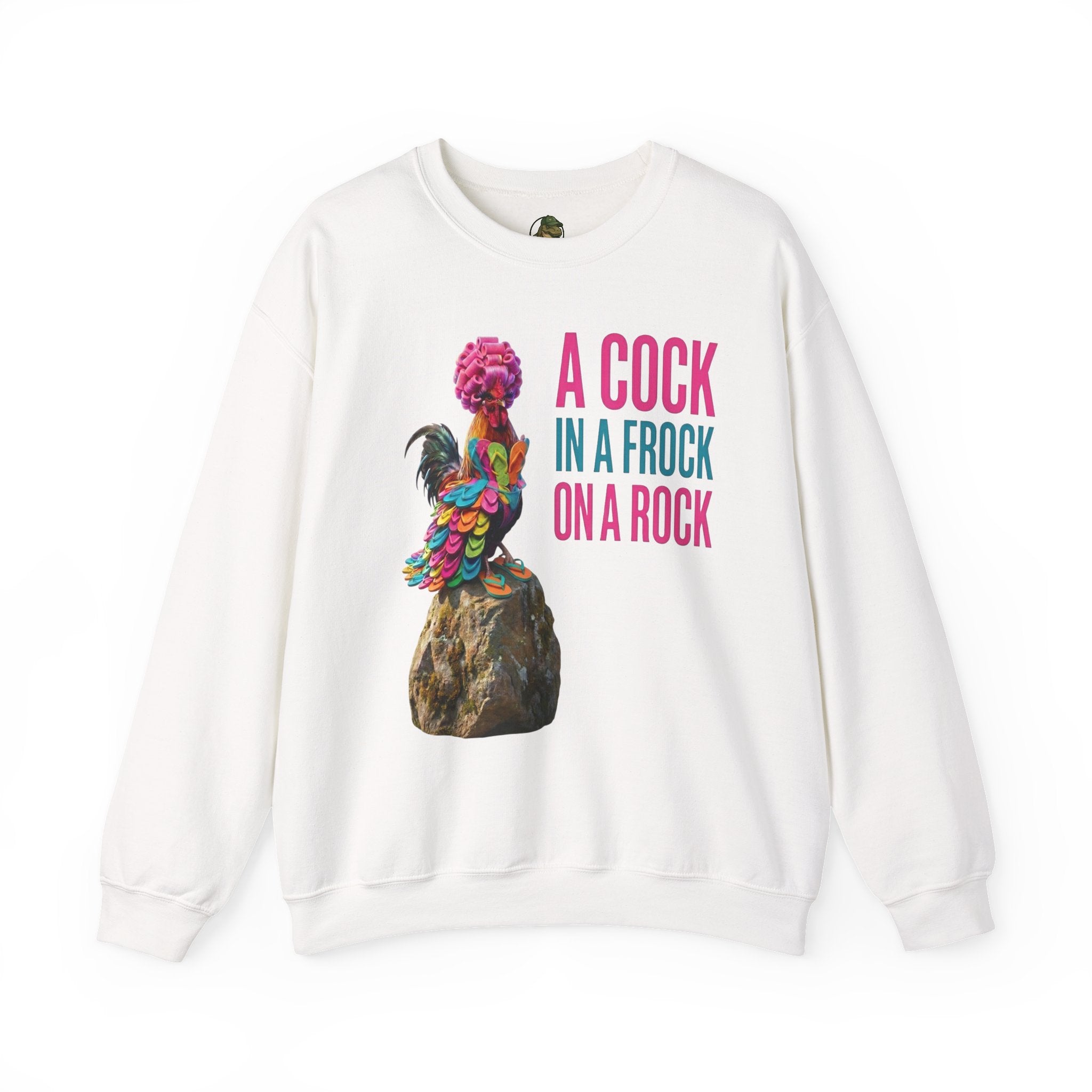 Unisex "Best Dressed Rooster" Crewneck Sweatshirt