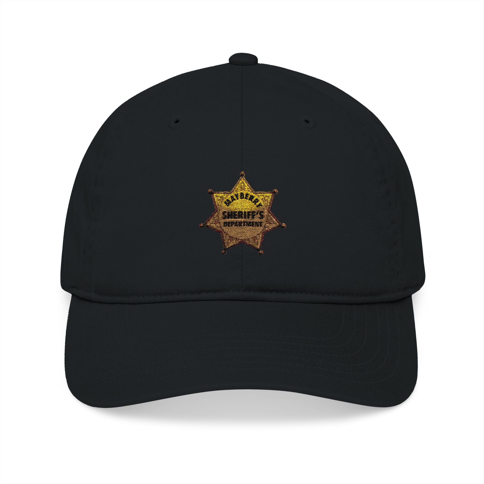 Embroidered Sheriff Star Baseball Cap