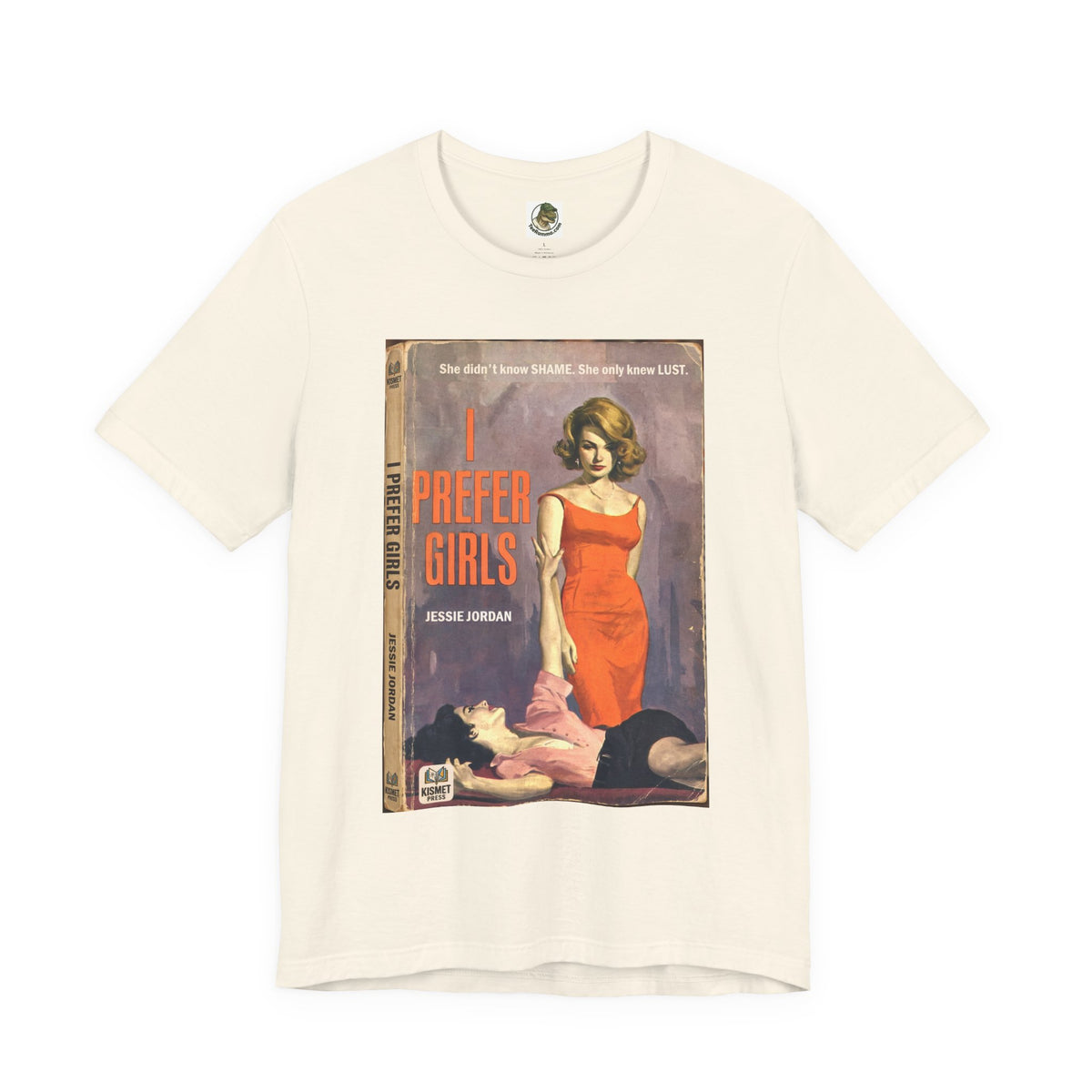 Vintage Fifties Pulp Novel 'I Prefer Girls' Graphic Tee