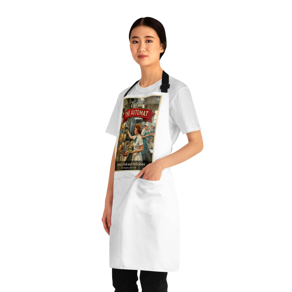 Eat at The Automat Retro Kitchen Apron