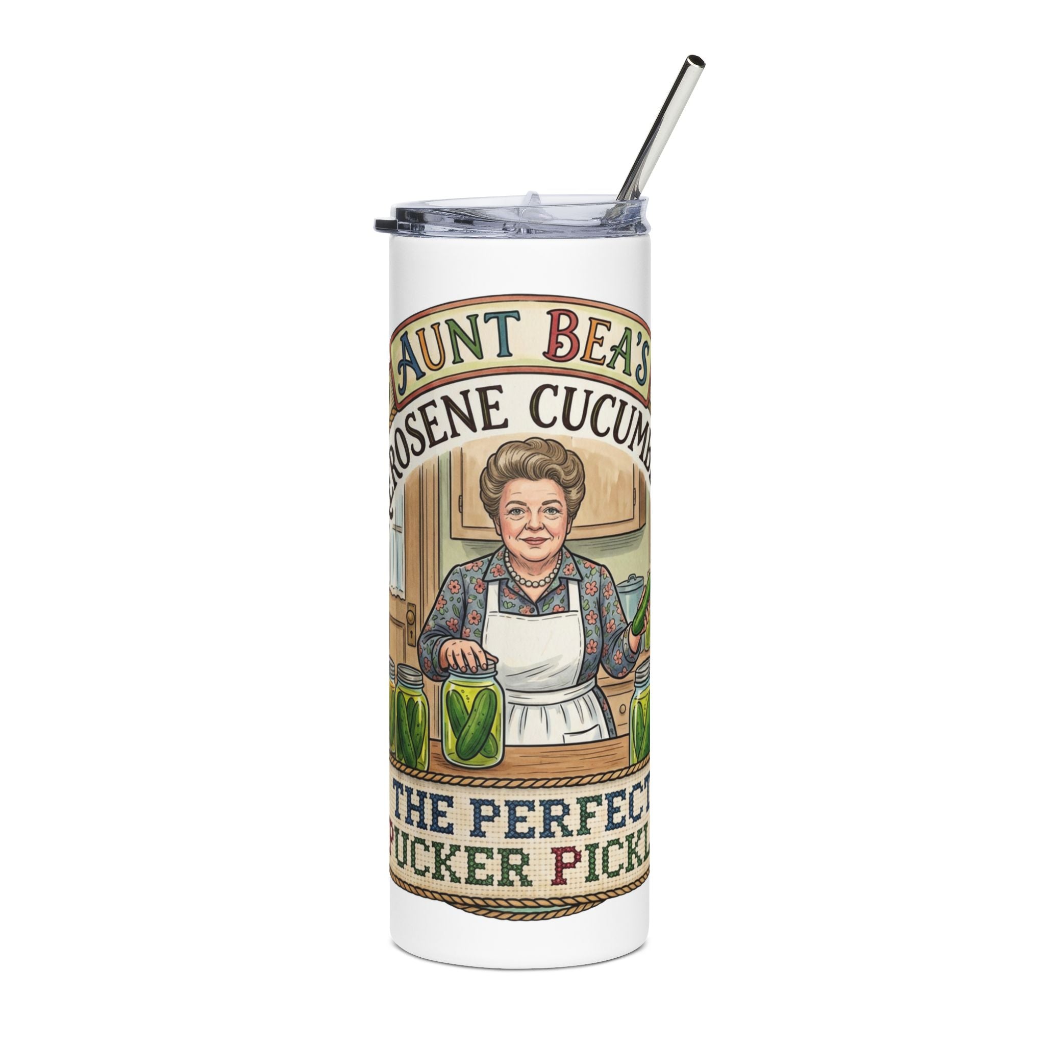 Perfect Pucker Pickles 20oz Stainless Tumbler