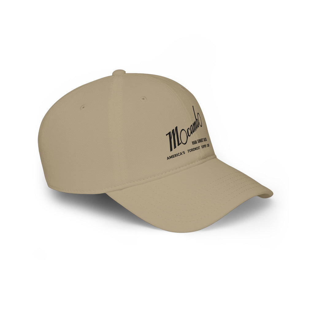 Vintage Mocambo Supper Club Embroidered Low Profile Baseball Cap