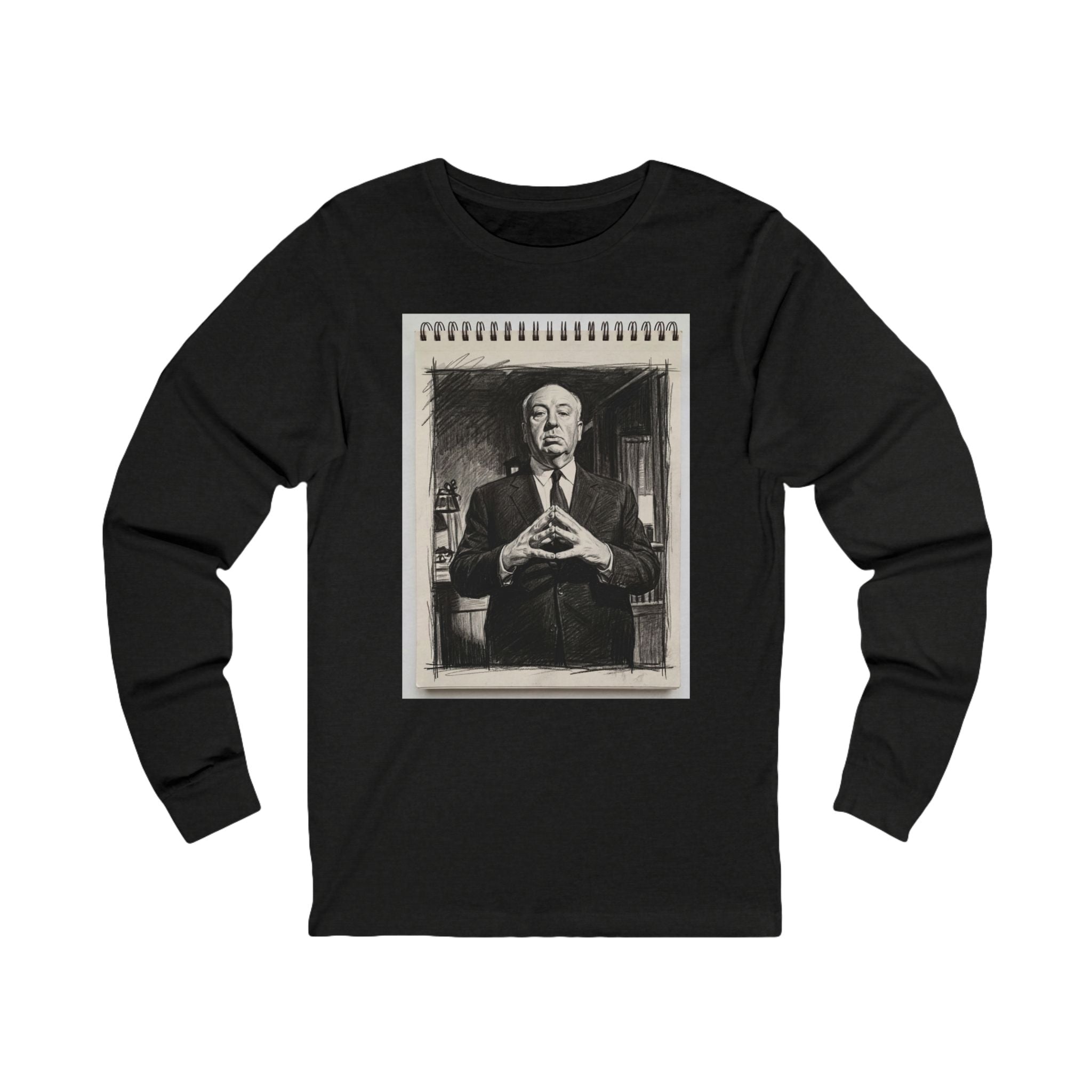 Unisex "Hitch" Sketchbook Long Sleeve T-Shirt