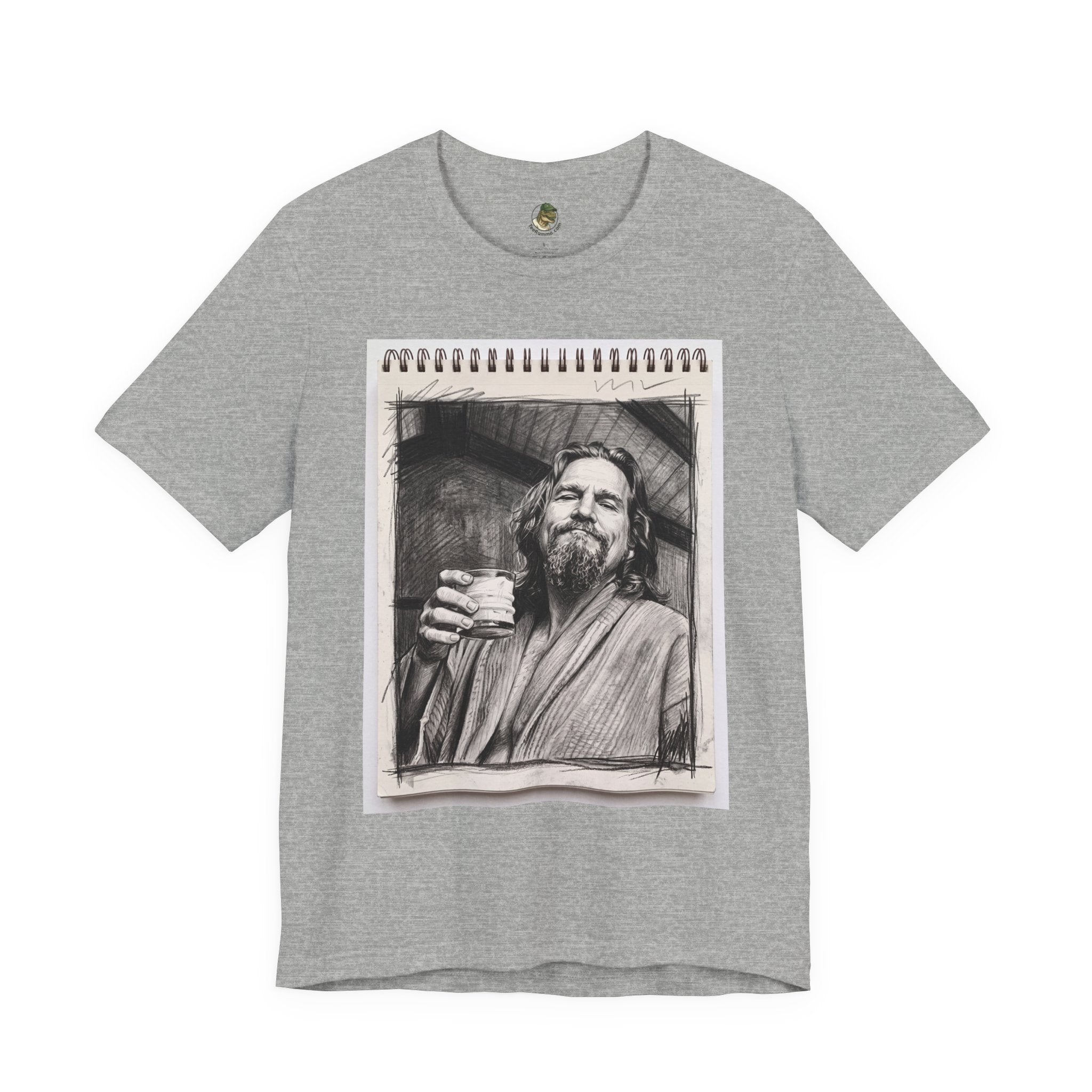 Unisex "The Dude" Sketchbook Cotton T-Shirt