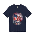 American Flag Fireworks Tee