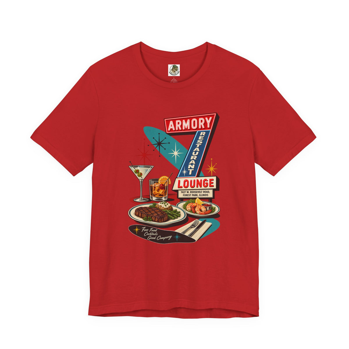 Armory Lounge Retro Diner Tee