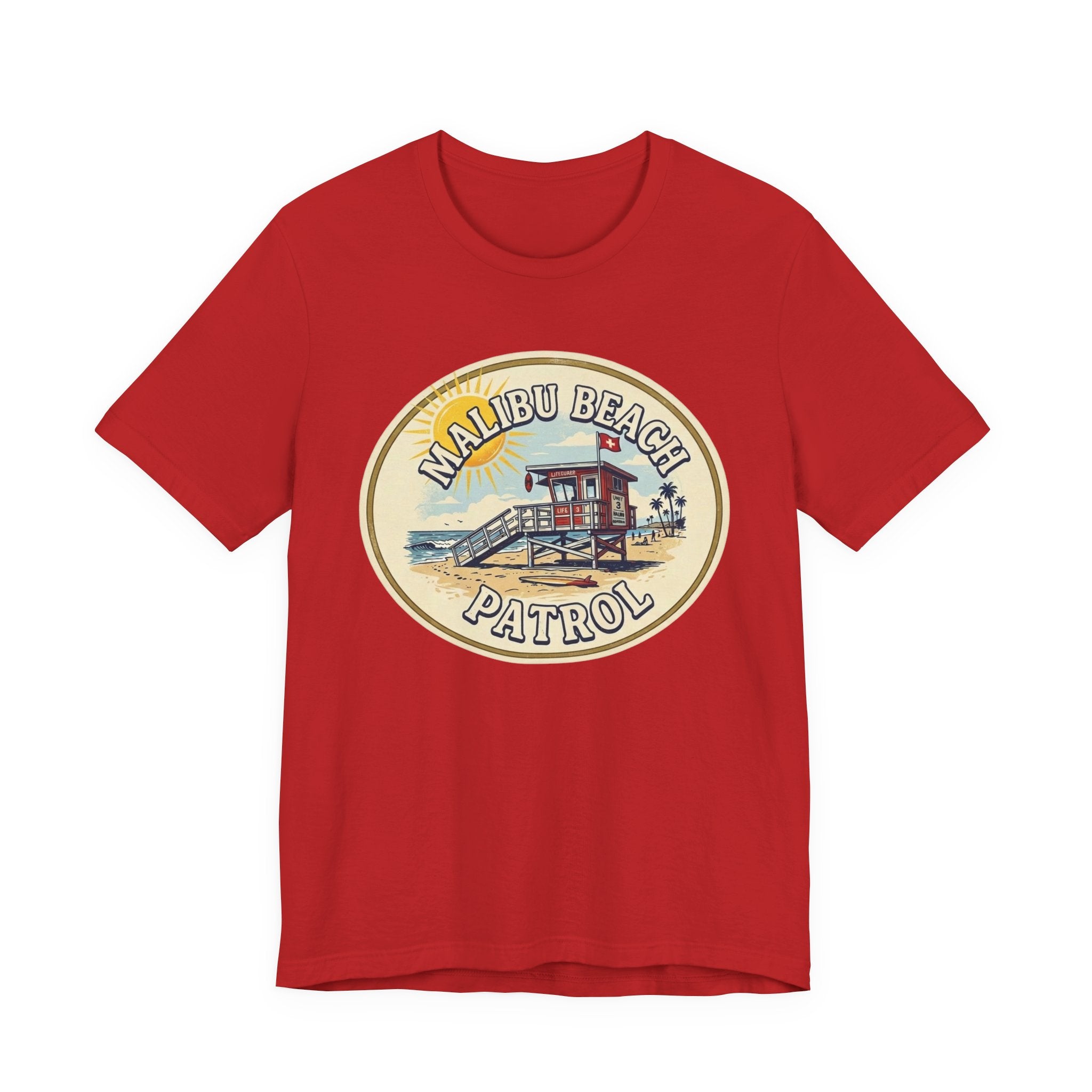 Malibu Beach Patrol Lifeguard Tee