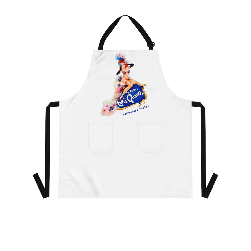Vintage Latin Quarter Kitchen Apron