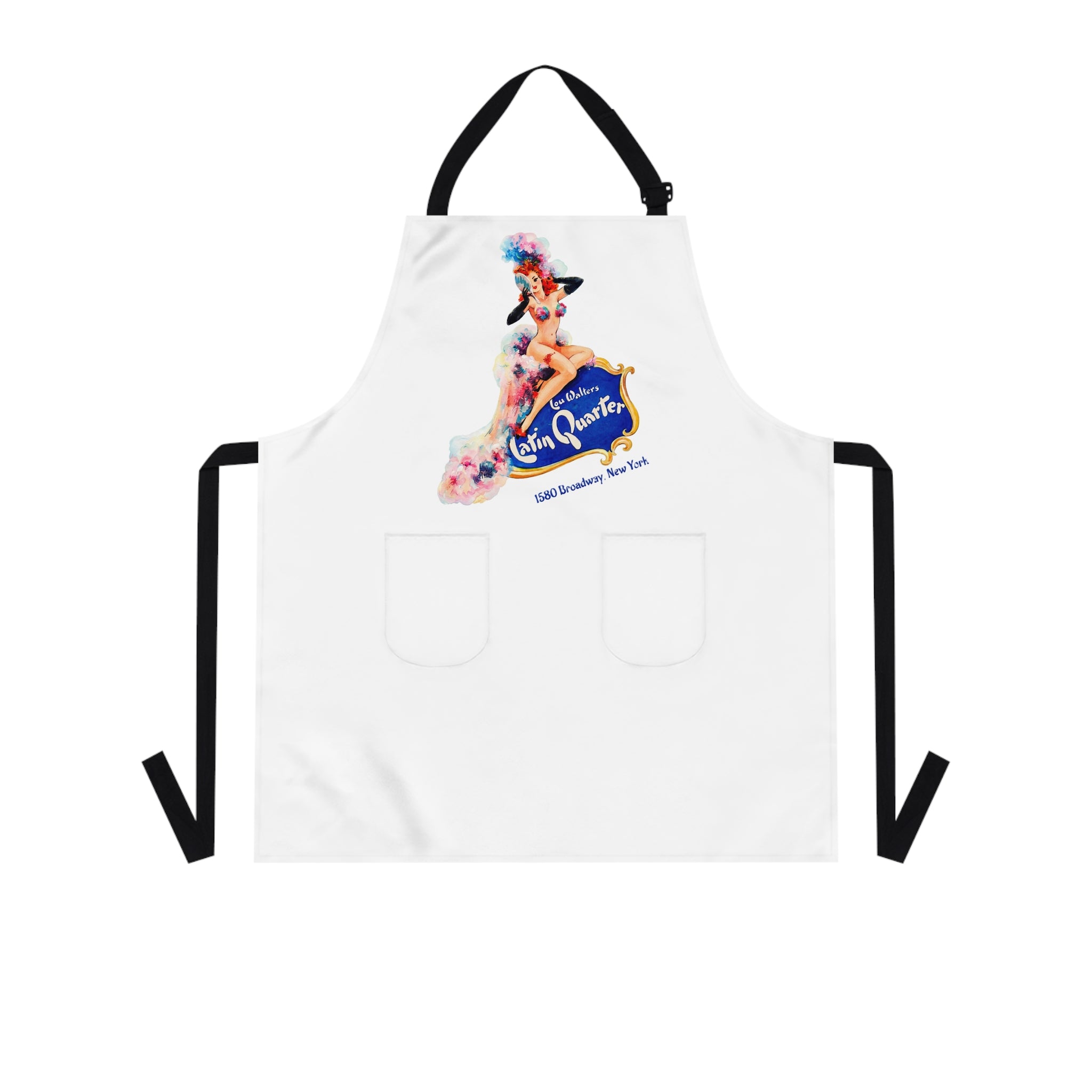 Vintage Latin Quarter Kitchen Apron
