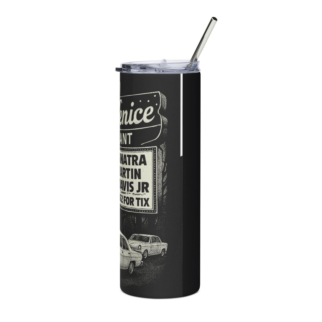 Vintage 'Villa Venice Restaurant' 20oz Stainless Steel Tumbler
