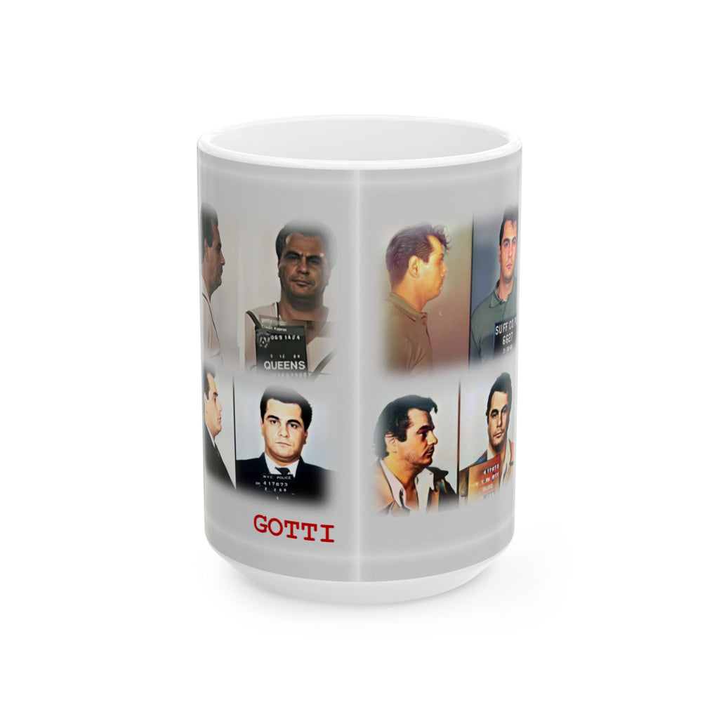 MUGshot: John Gotti Ceramic Coffee Cup (15 oz)