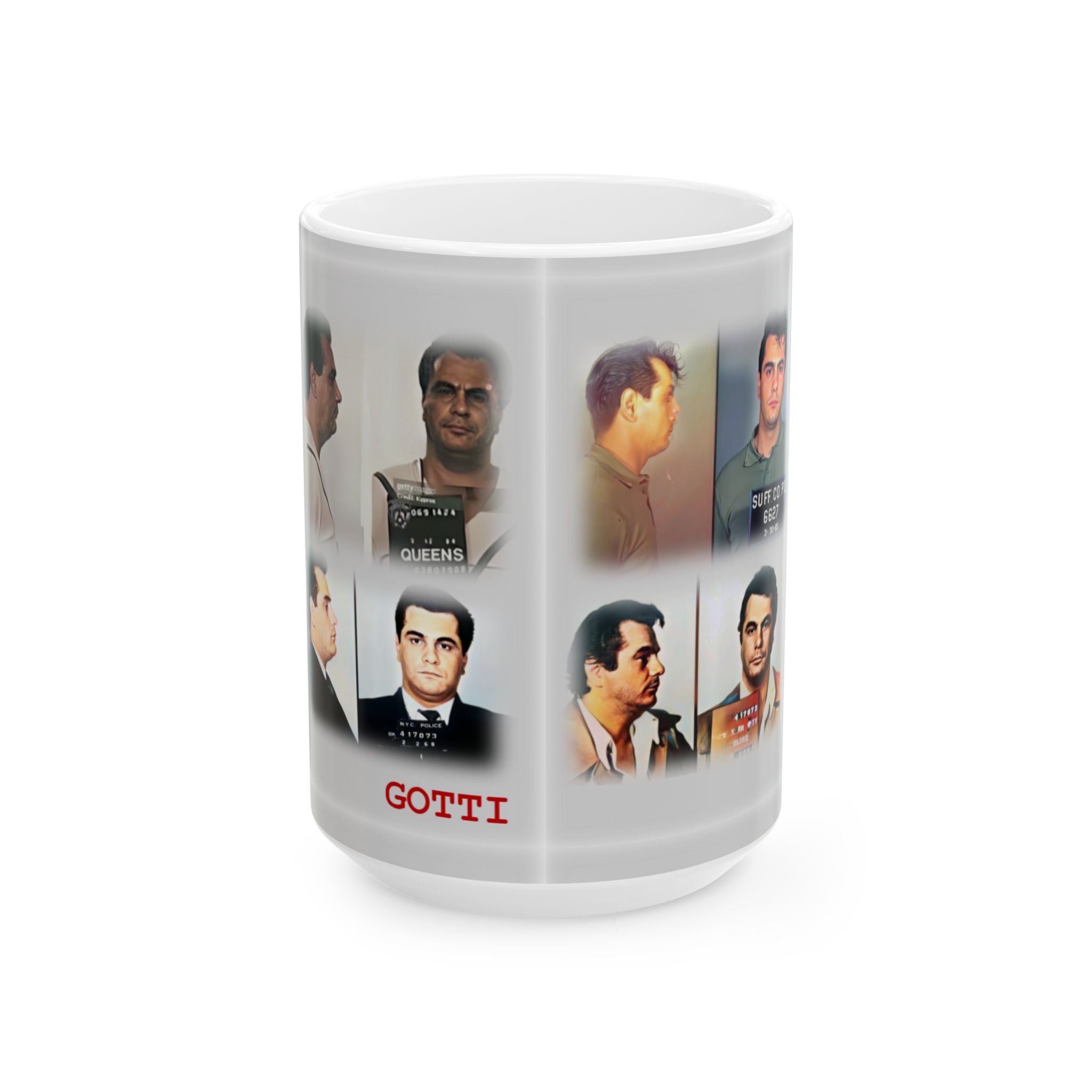 MUGshot: John Gotti Ceramic Coffee Cup (15 oz)