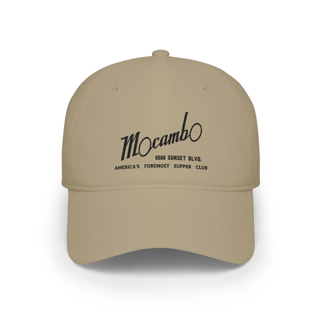 Vintage Mocambo Supper Club Embroidered Low Profile Baseball Cap