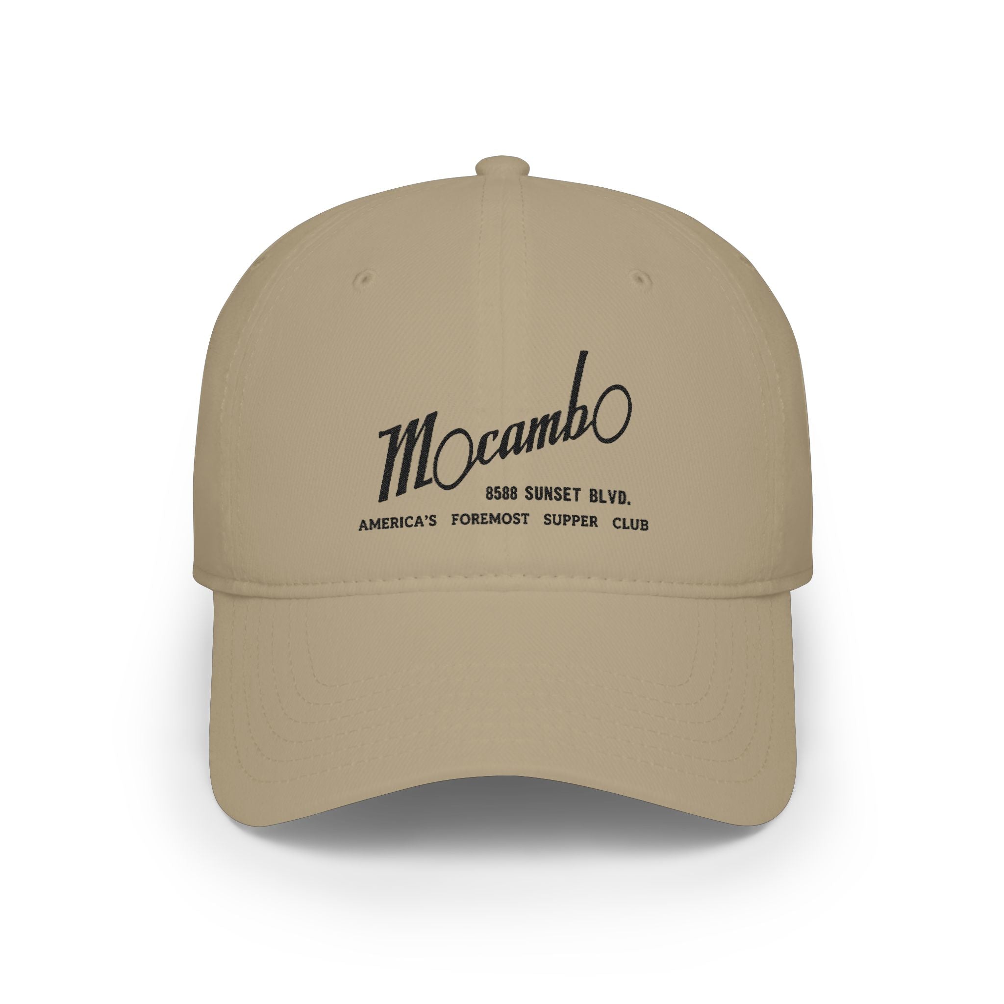Vintage Mocambo Supper Club Embroidered Low Profile Baseball Cap