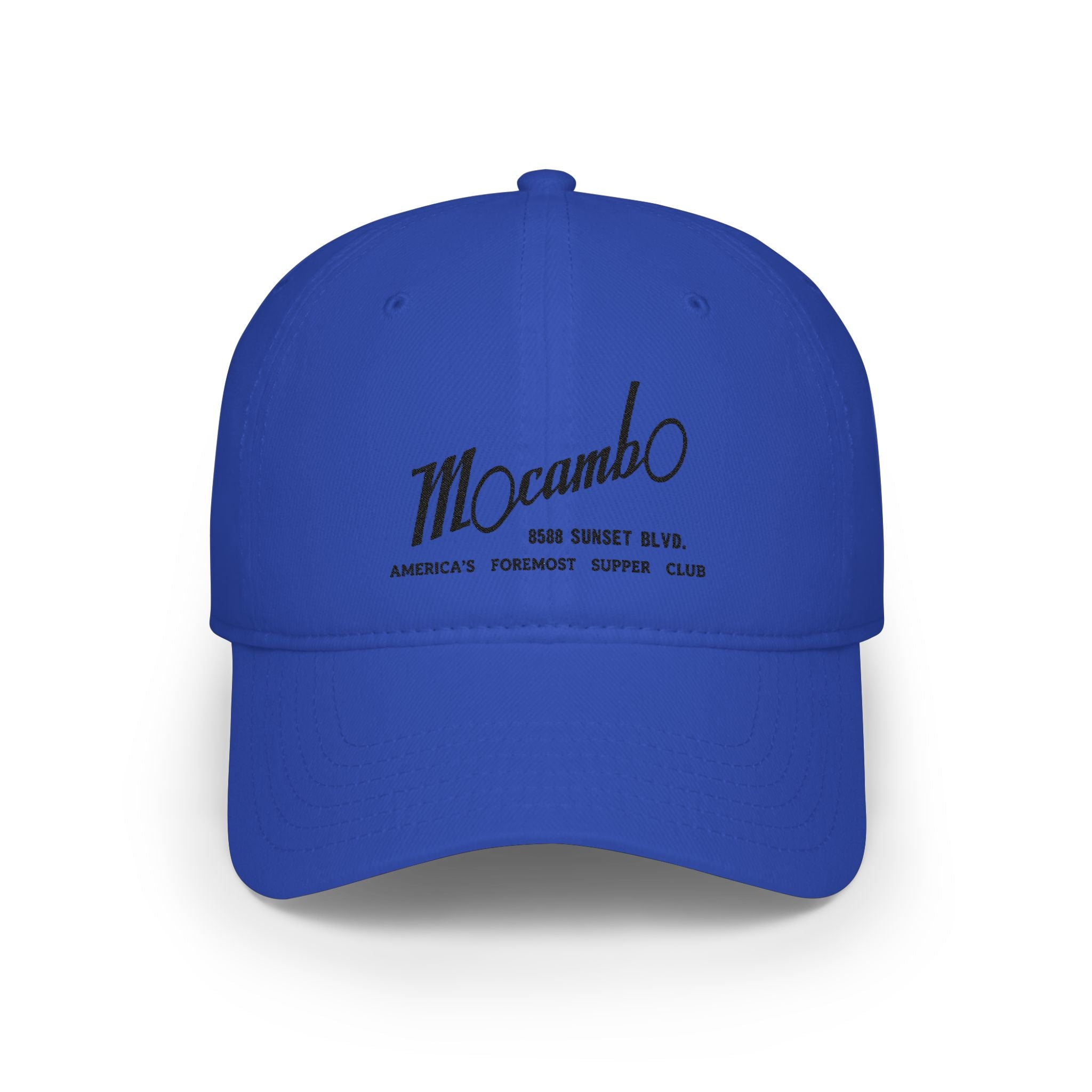 Vintage Mocambo Supper Club Embroidered Low Profile Baseball Cap
