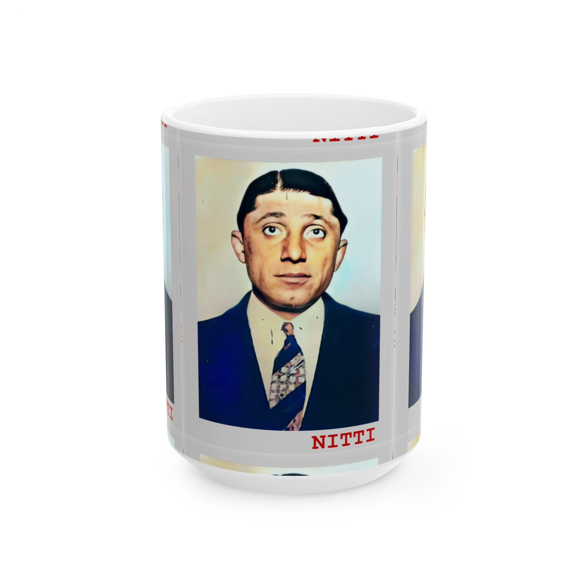 MUGshot: Frank Nitt Ceramic Coffee Cup (15 oz)