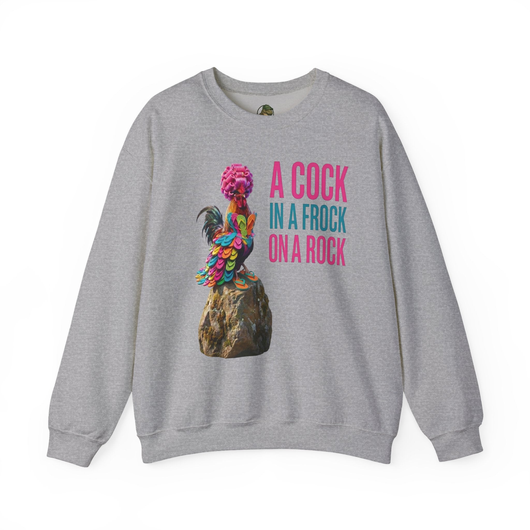 Unisex "Best Dressed Rooster" Crewneck Sweatshirt