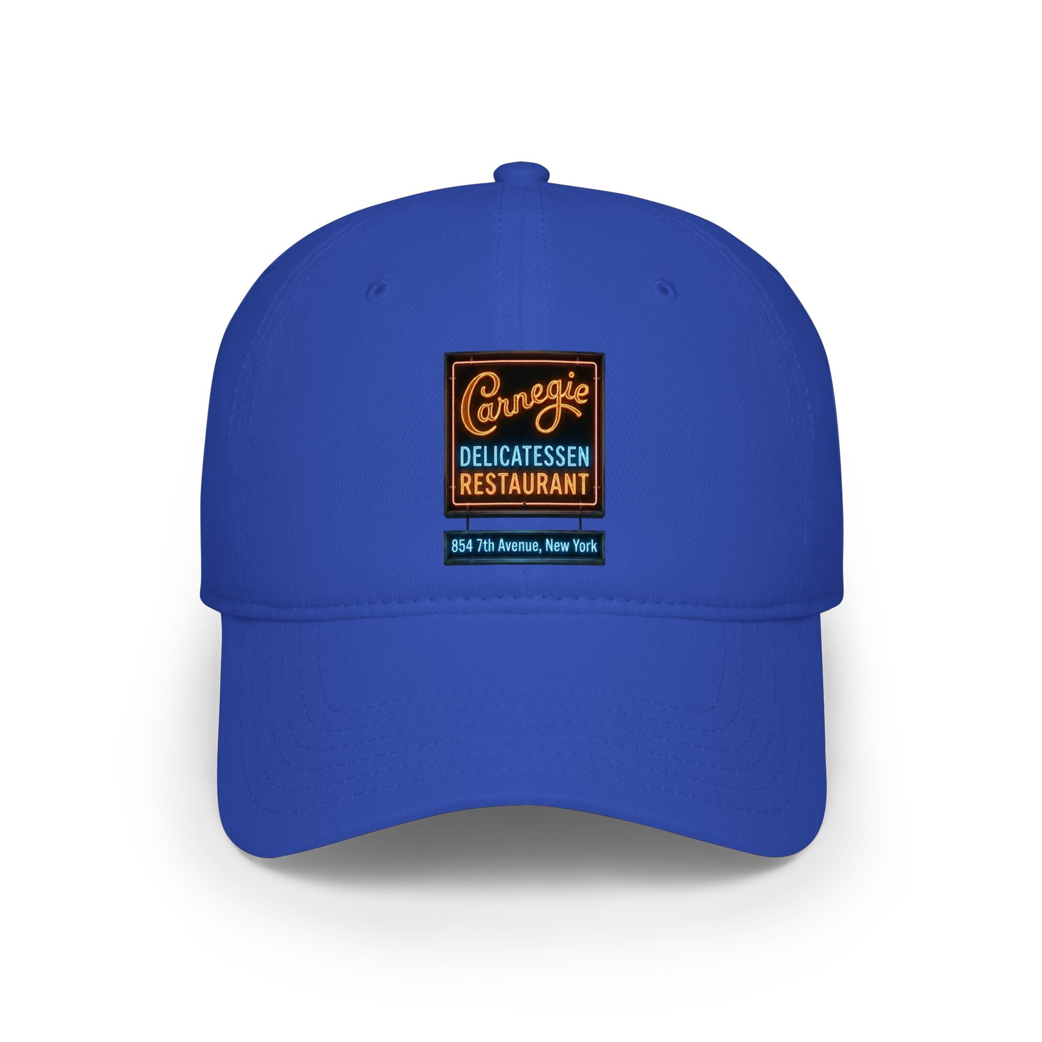 Vintage Carnegie Deli Baseball Cap -- Retro Neon Sign