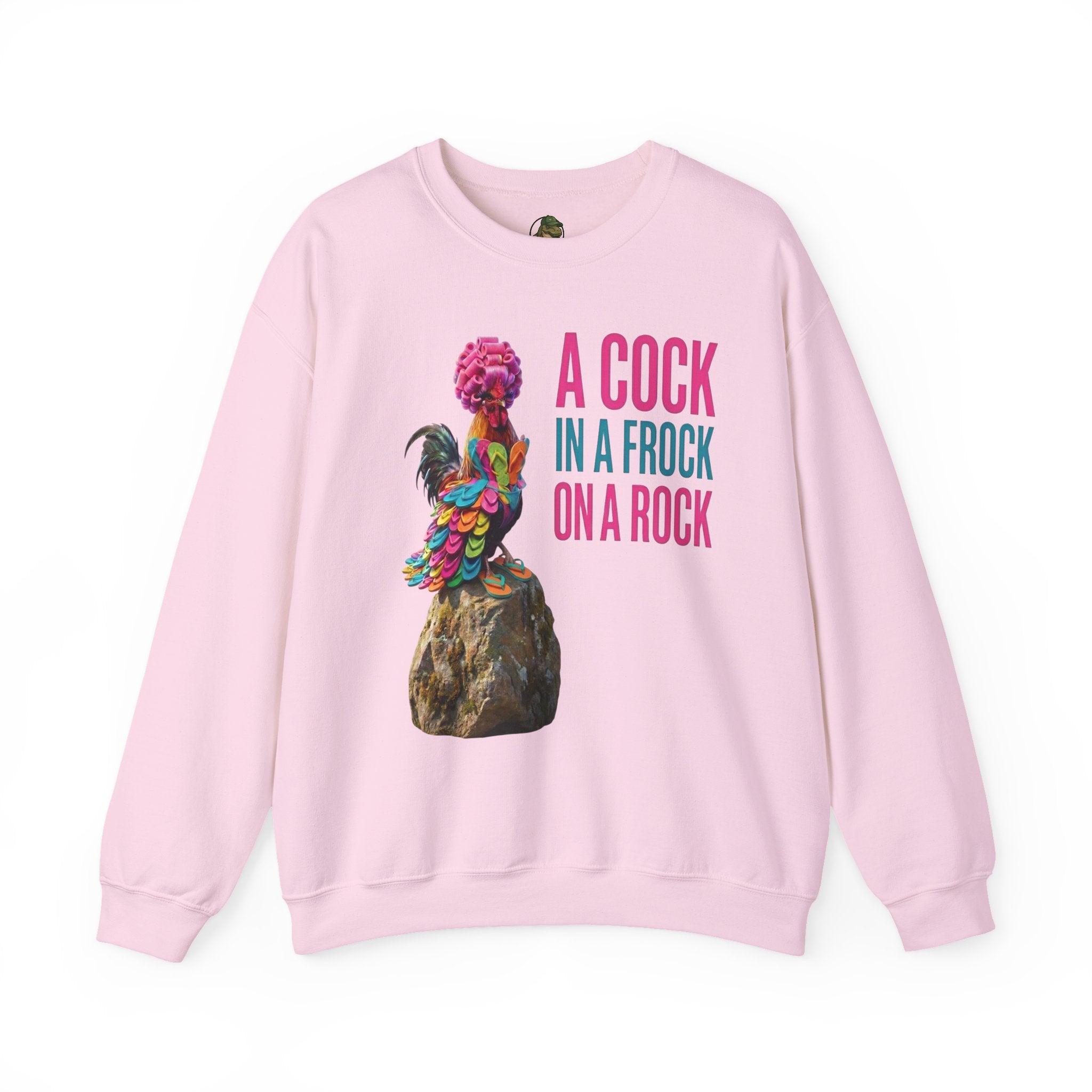 Unisex "Best Dressed Rooster" Crewneck Sweatshirt