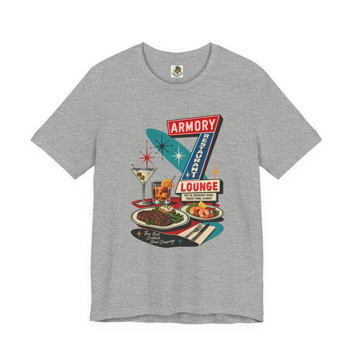 Armory Lounge Retro Diner Tee