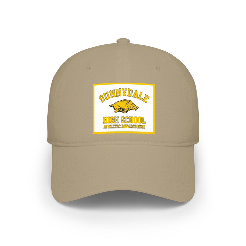High School Retro Logo Low Profile Hat