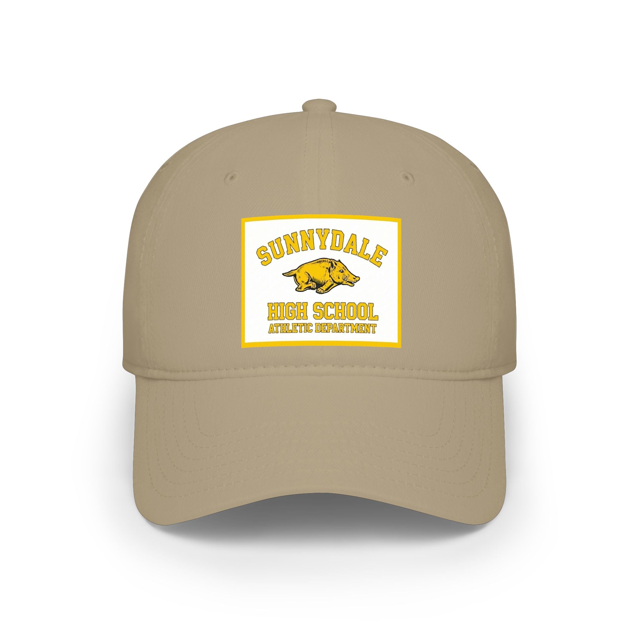 High School Retro Logo Low Profile Hat